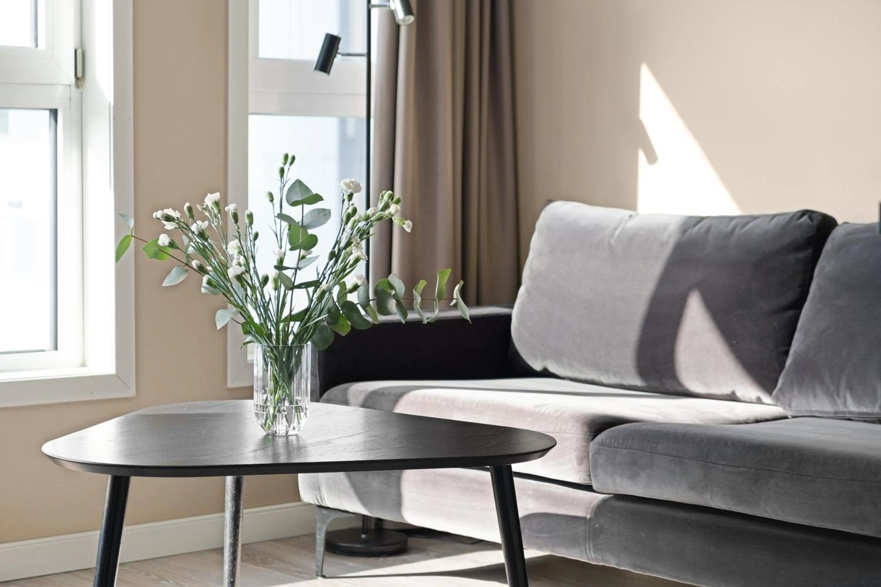 Living room in Bjørvika Apartments - Sirkus Renaa