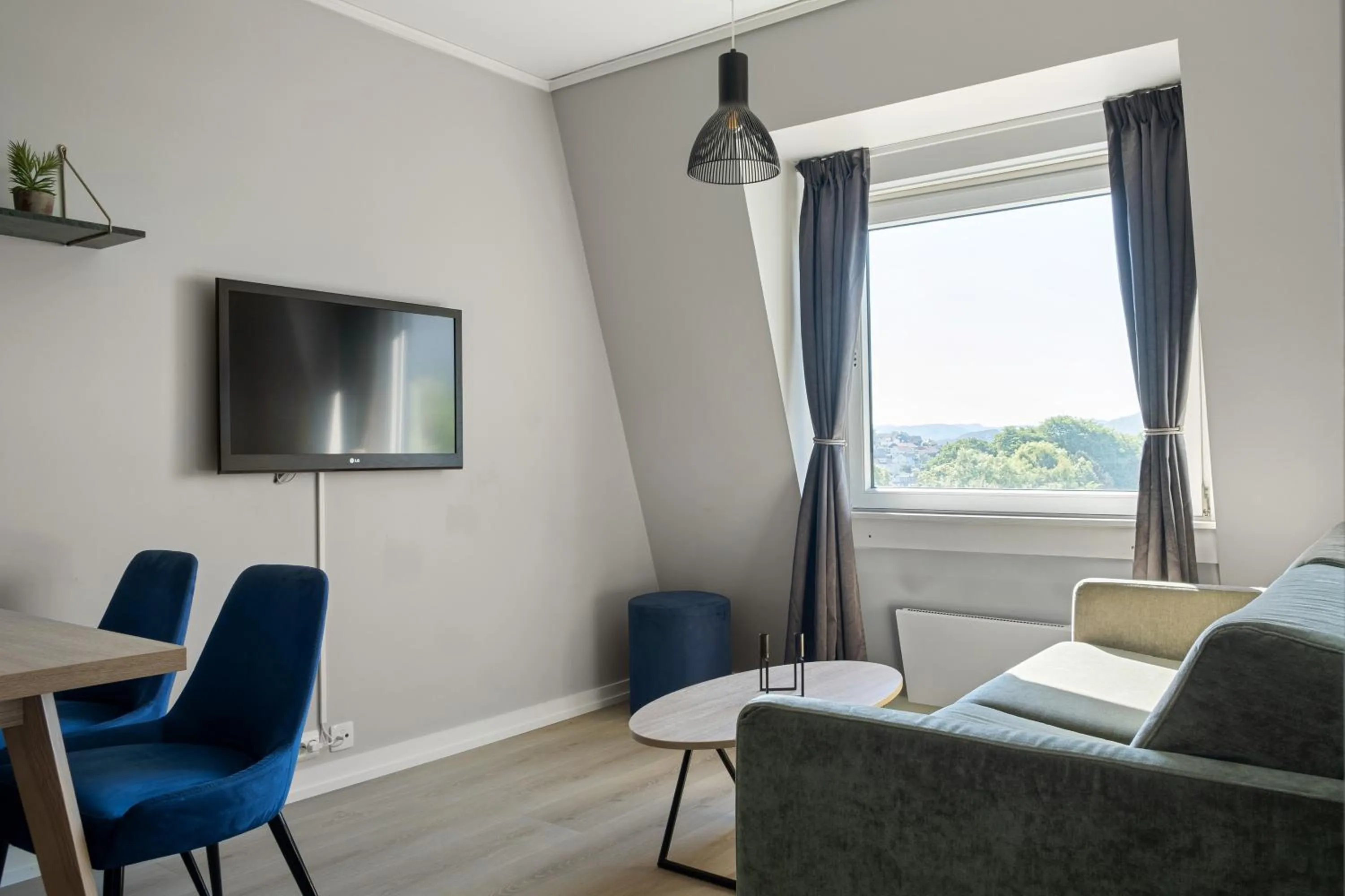 Living room in Bjørvika Apartments - Sirkus Renaa