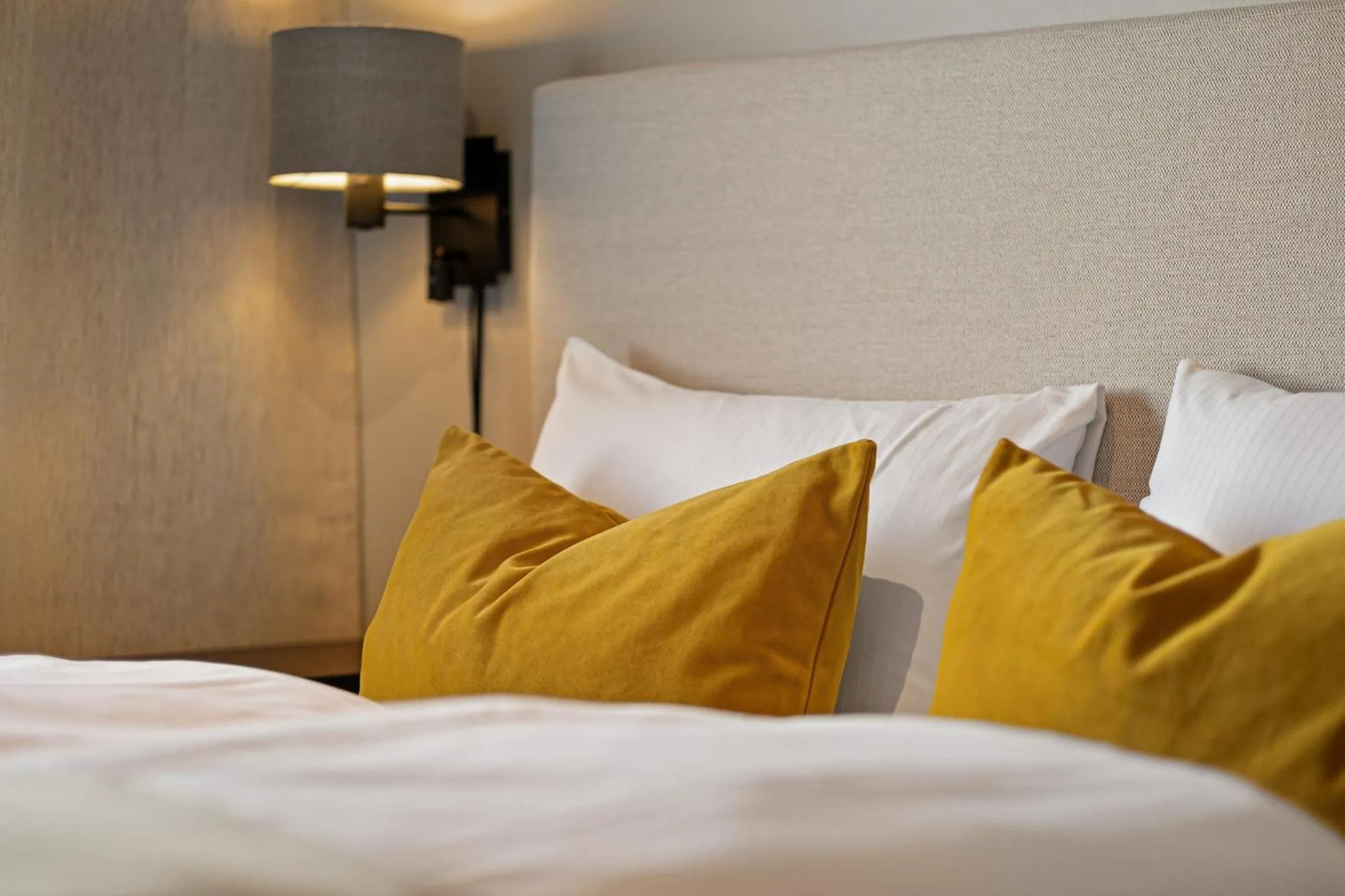 Bed in Bjørvika Apartments - Sirkus Renaa