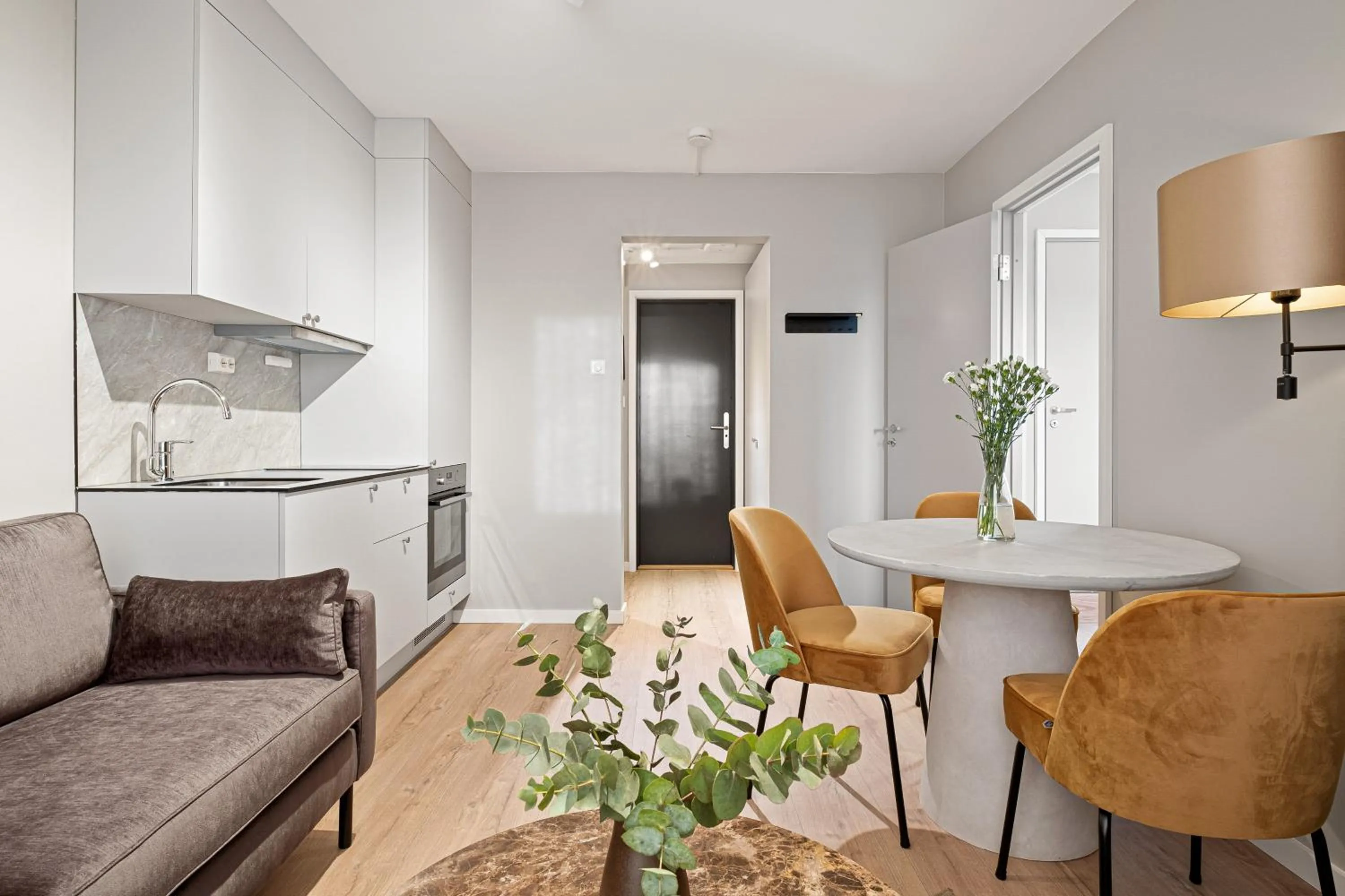 Living room in Bjørvika Apartments - Sirkus Renaa