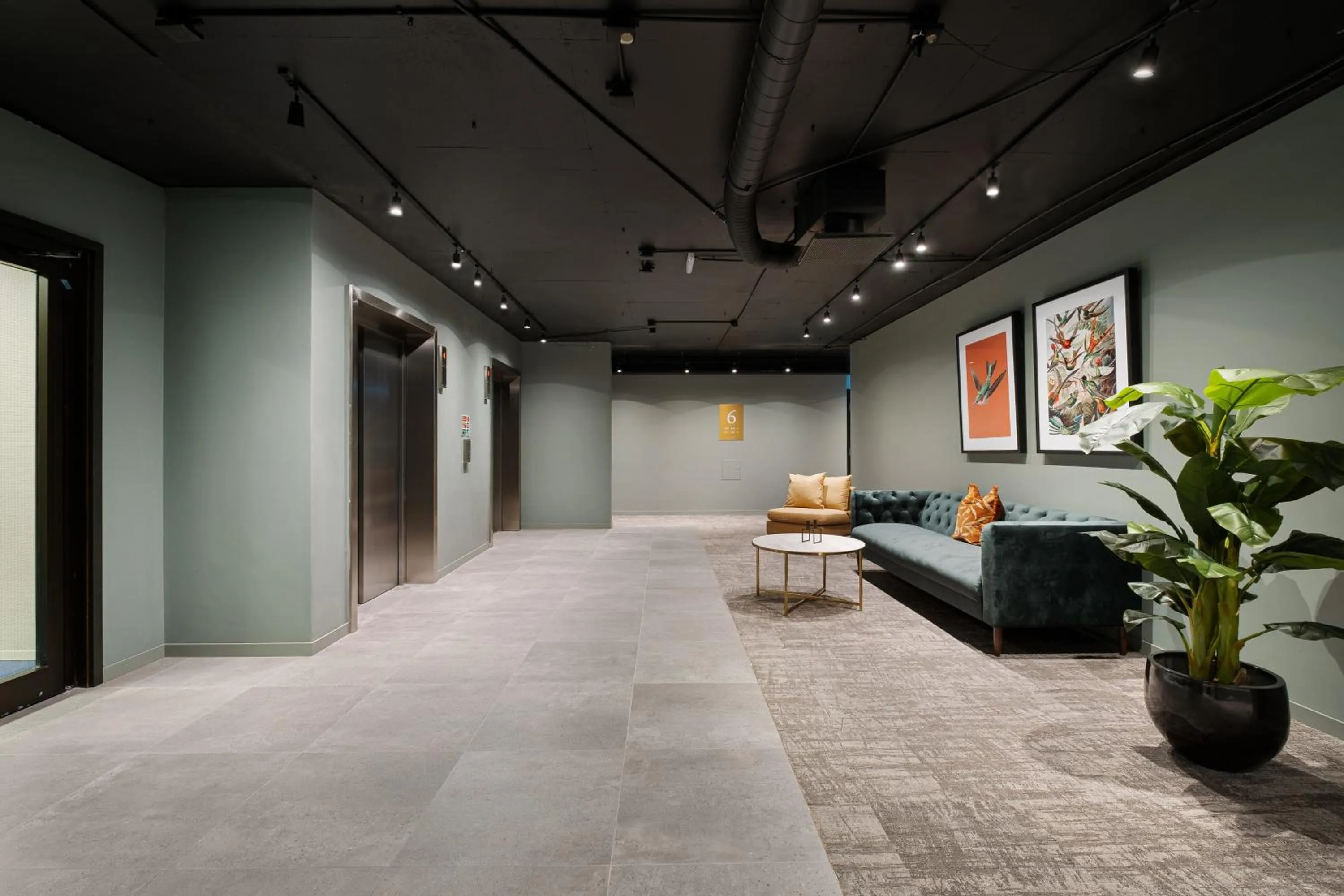 elevator in Bjørvika Apartments - Sirkus Renaa