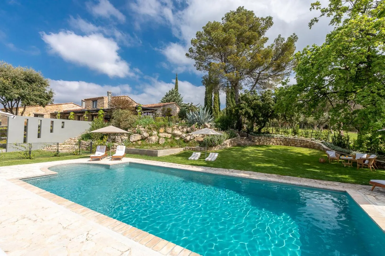 Pool view in Domaine Monte Verdi