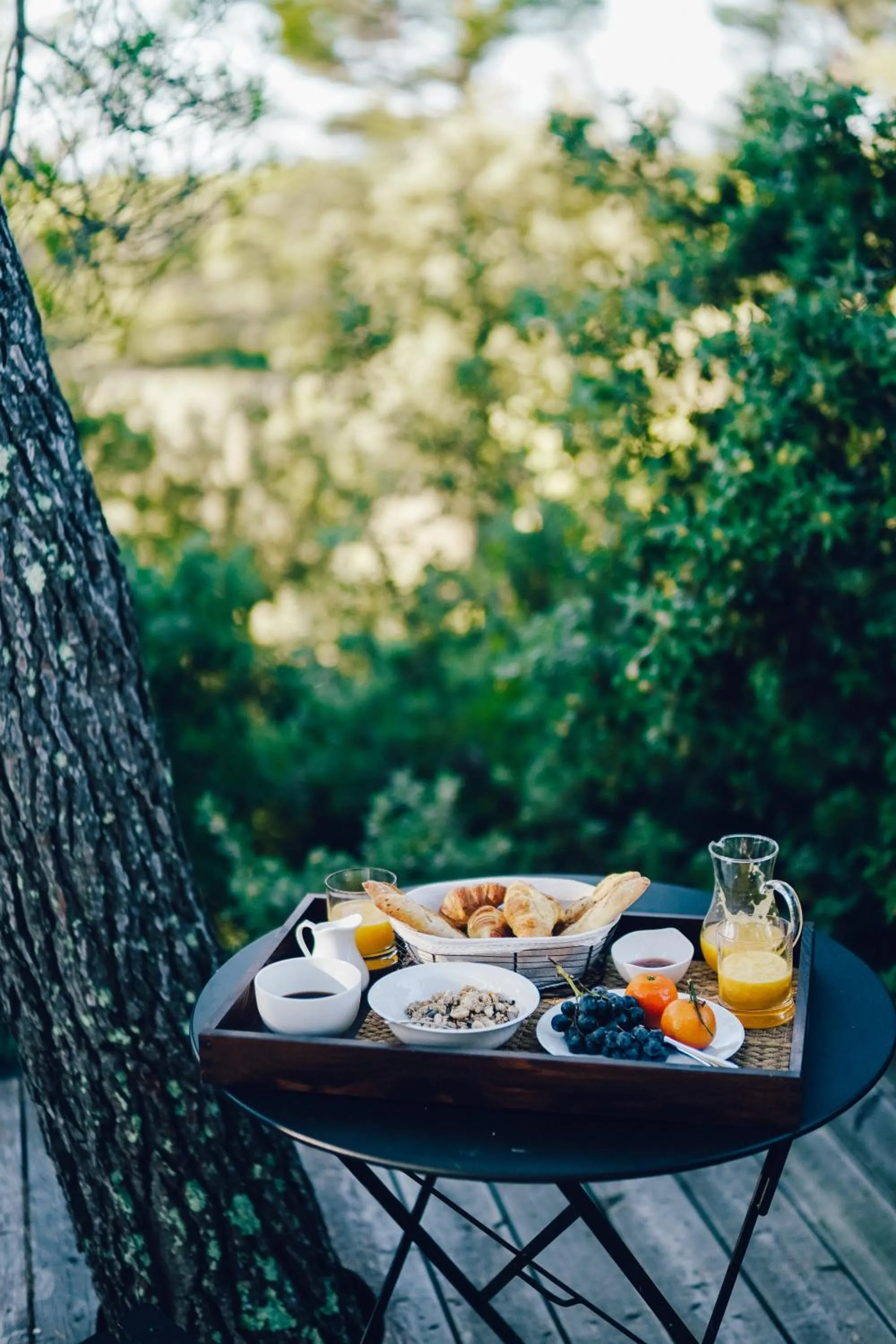 Breakfast in Domaine Monte Verdi