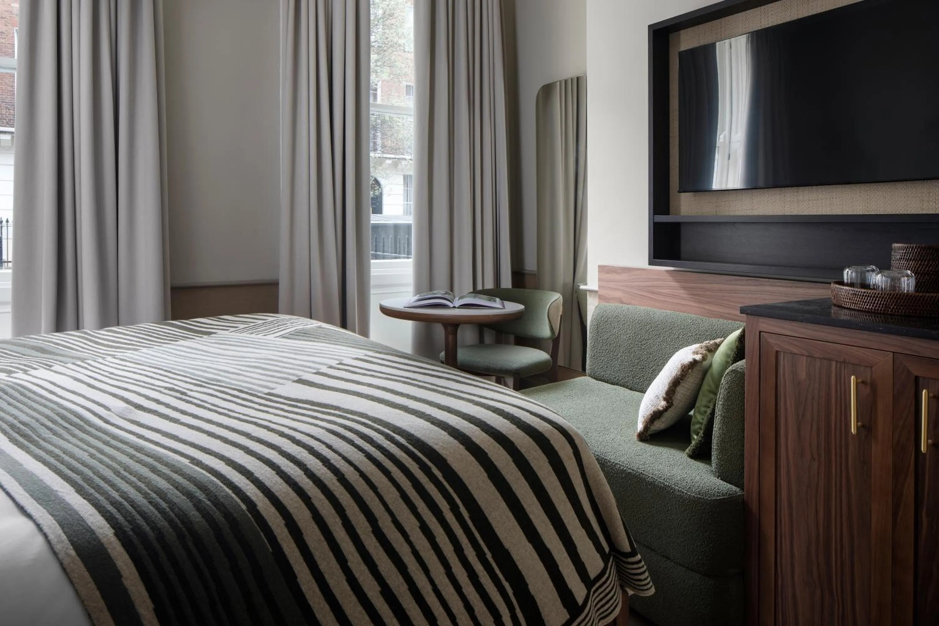 Bed in Montcalm Mayfair Townhouse