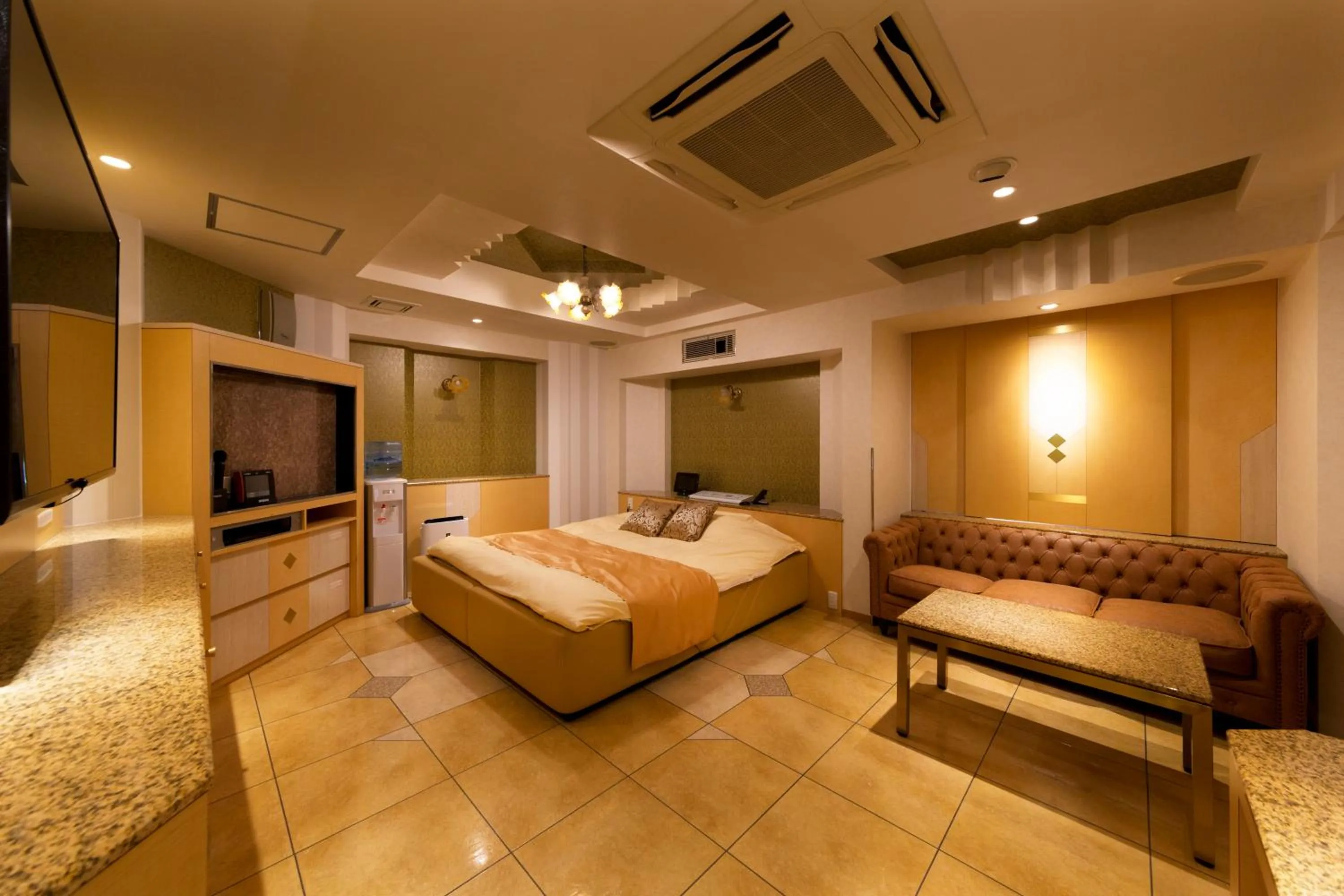 Bed in Hotel Luna Ikeda (Adult Only)