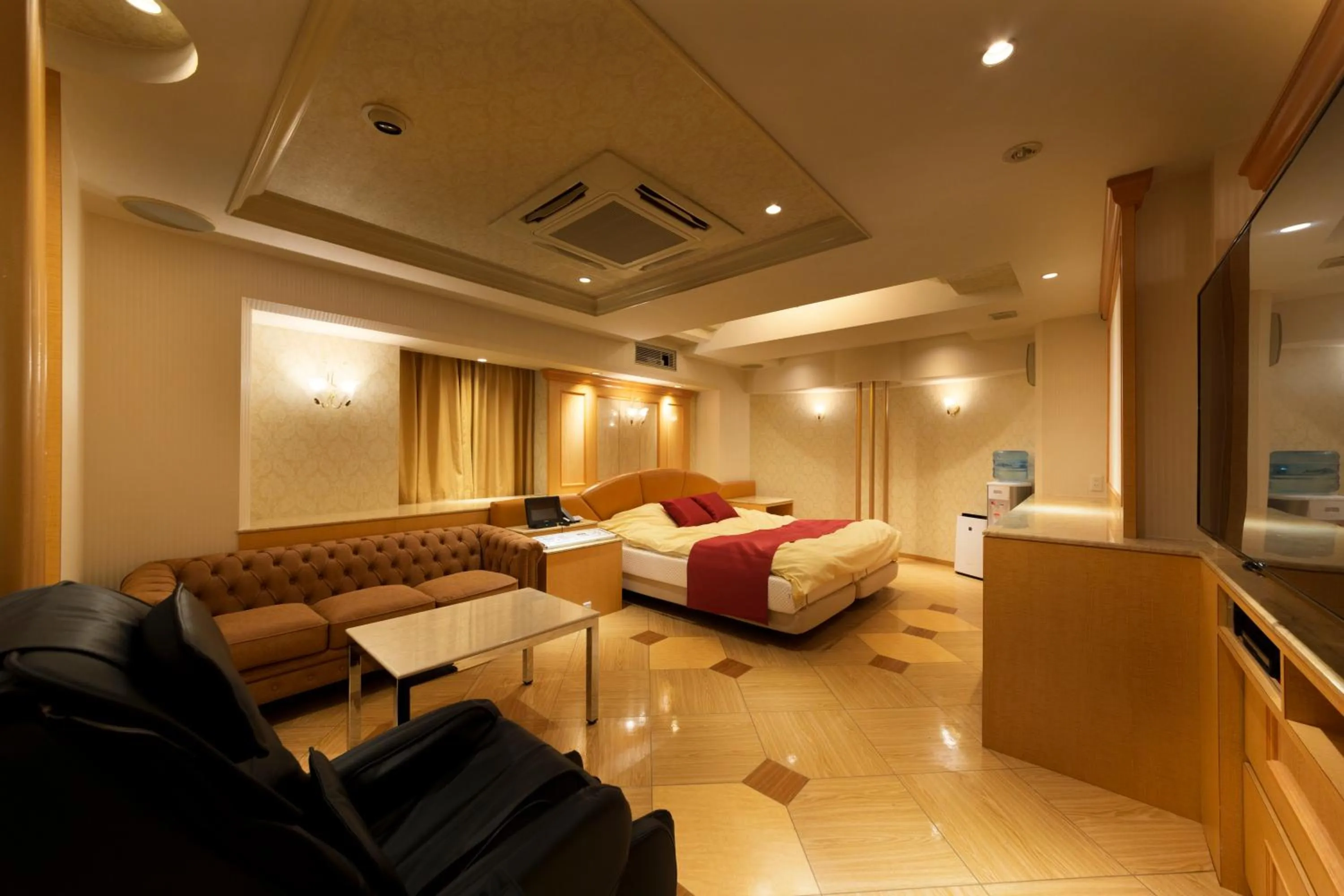 Bed in Hotel Luna Ikeda (Adult Only)