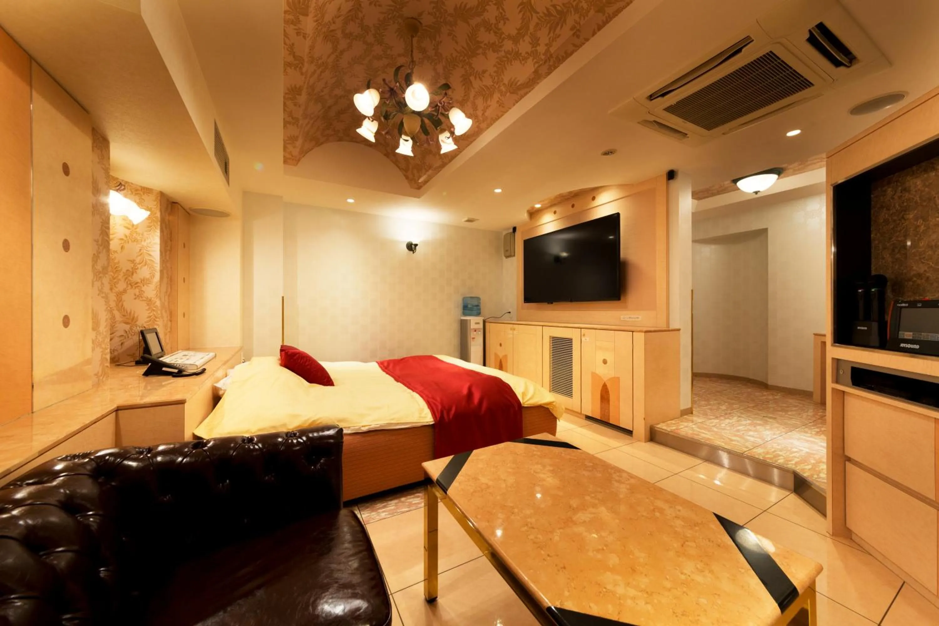 Bed in Hotel Luna Ikeda (Adult Only)