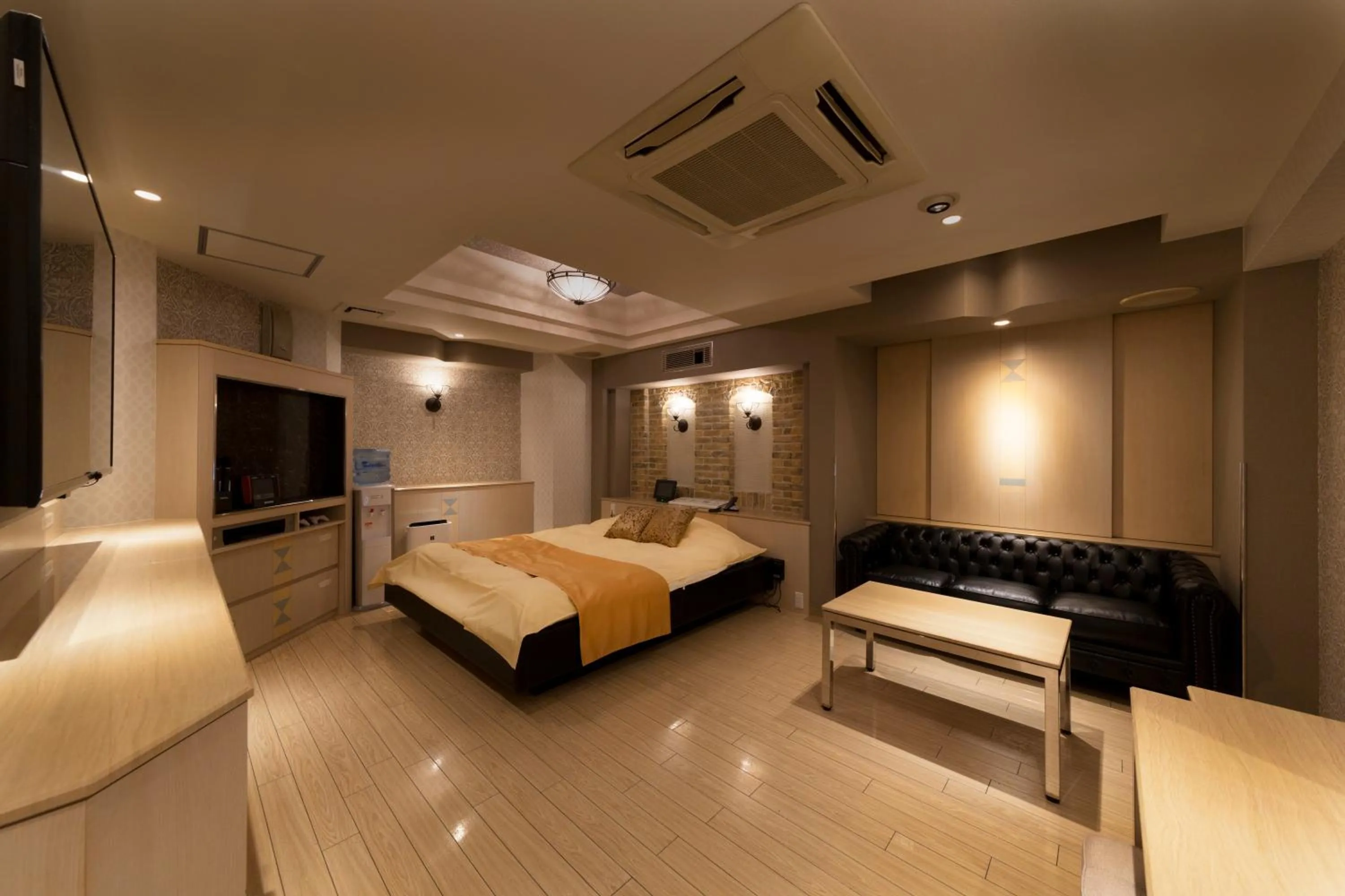 Bed in Hotel Luna Ikeda (Adult Only)