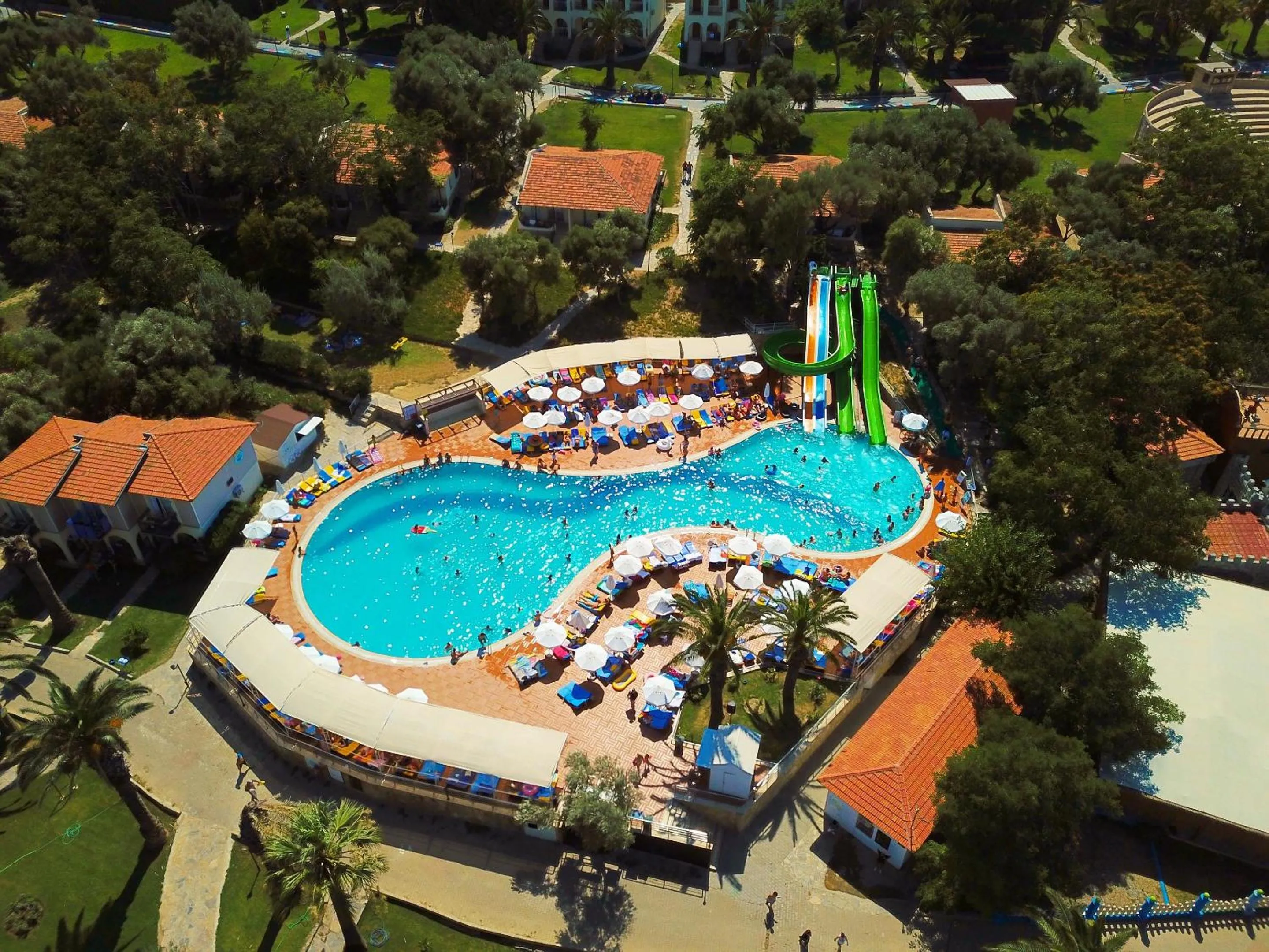 Bird's eye view in Club Resort Atlantis