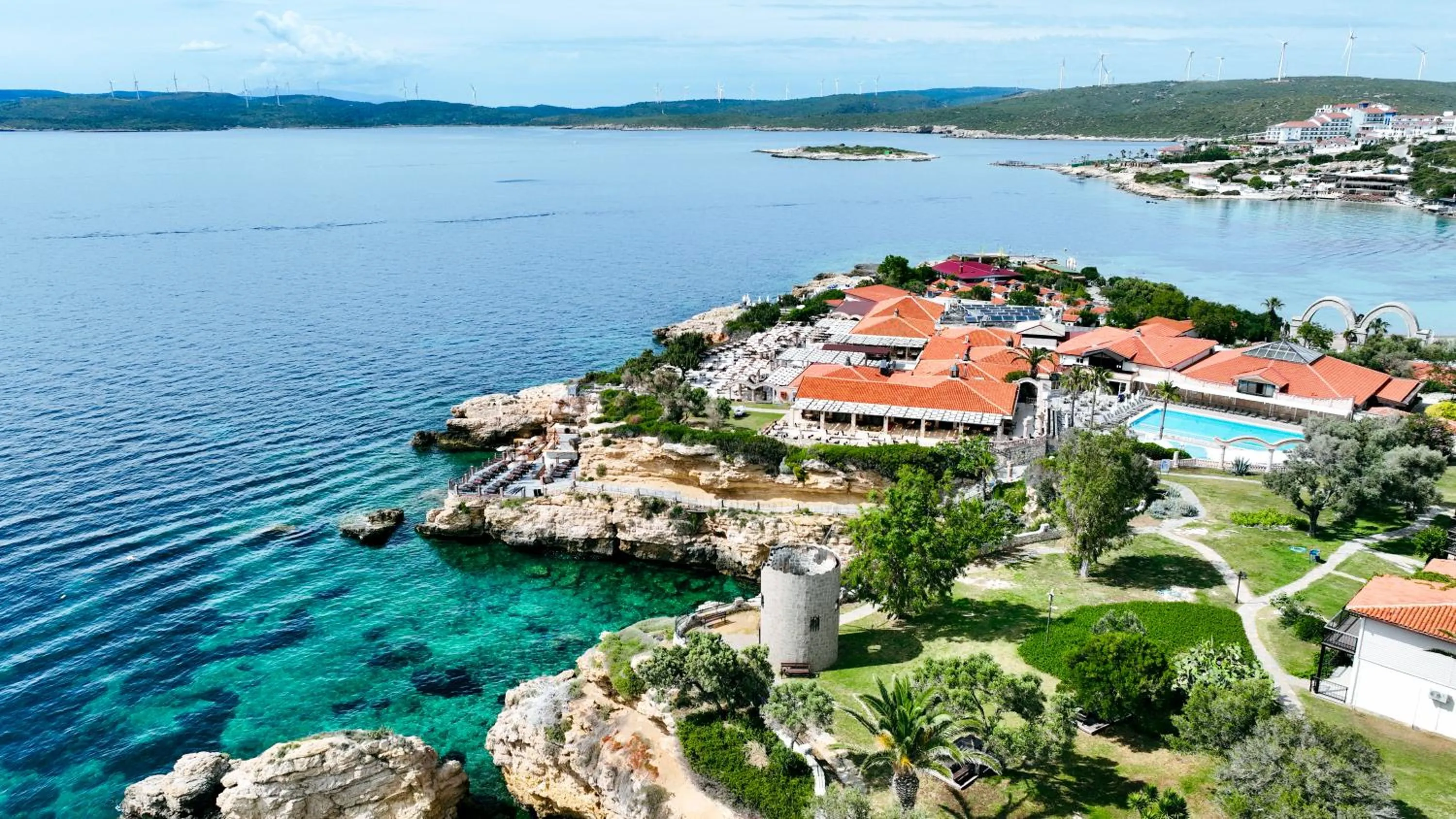 Bird's eye view in Club Resort Atlantis