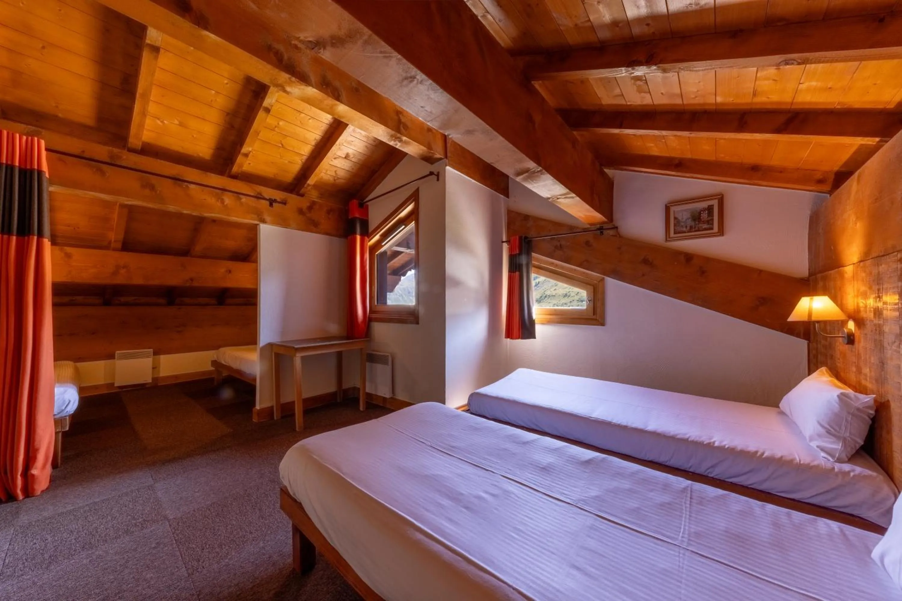 Bed in Résidences Village Montana by Les Etincelles