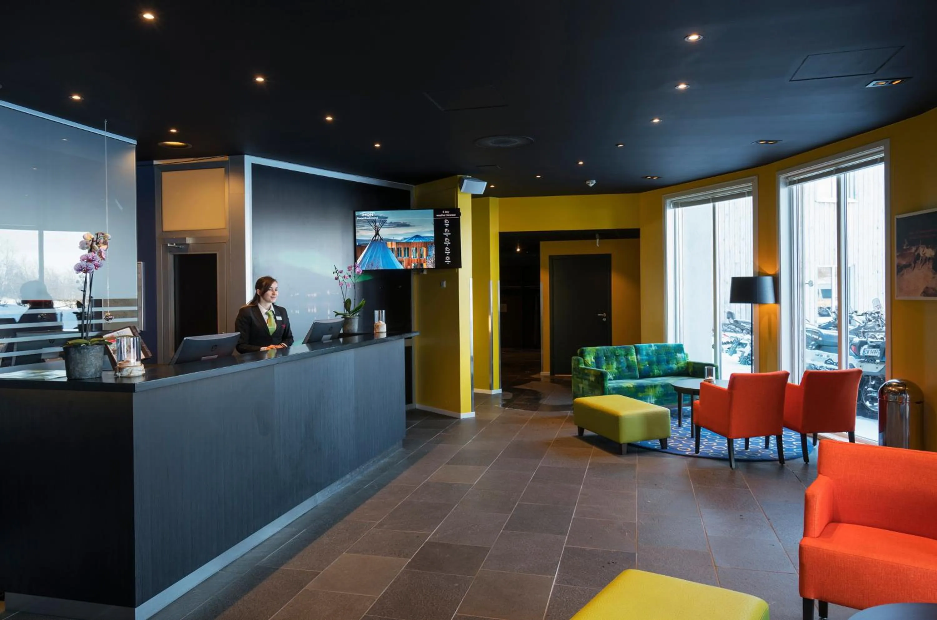 Lobby or reception in Thon Hotel Kautokeino
