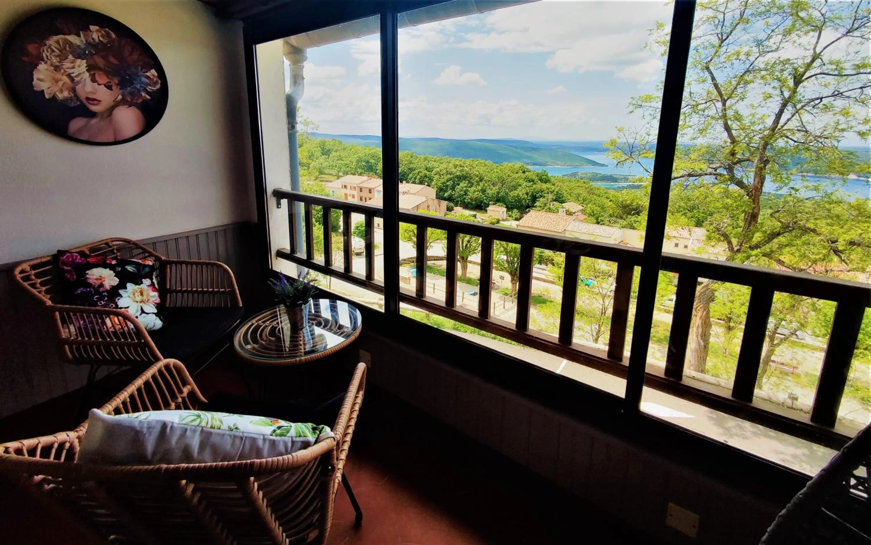 Balcony/Terrace in Gabrielle hôtel