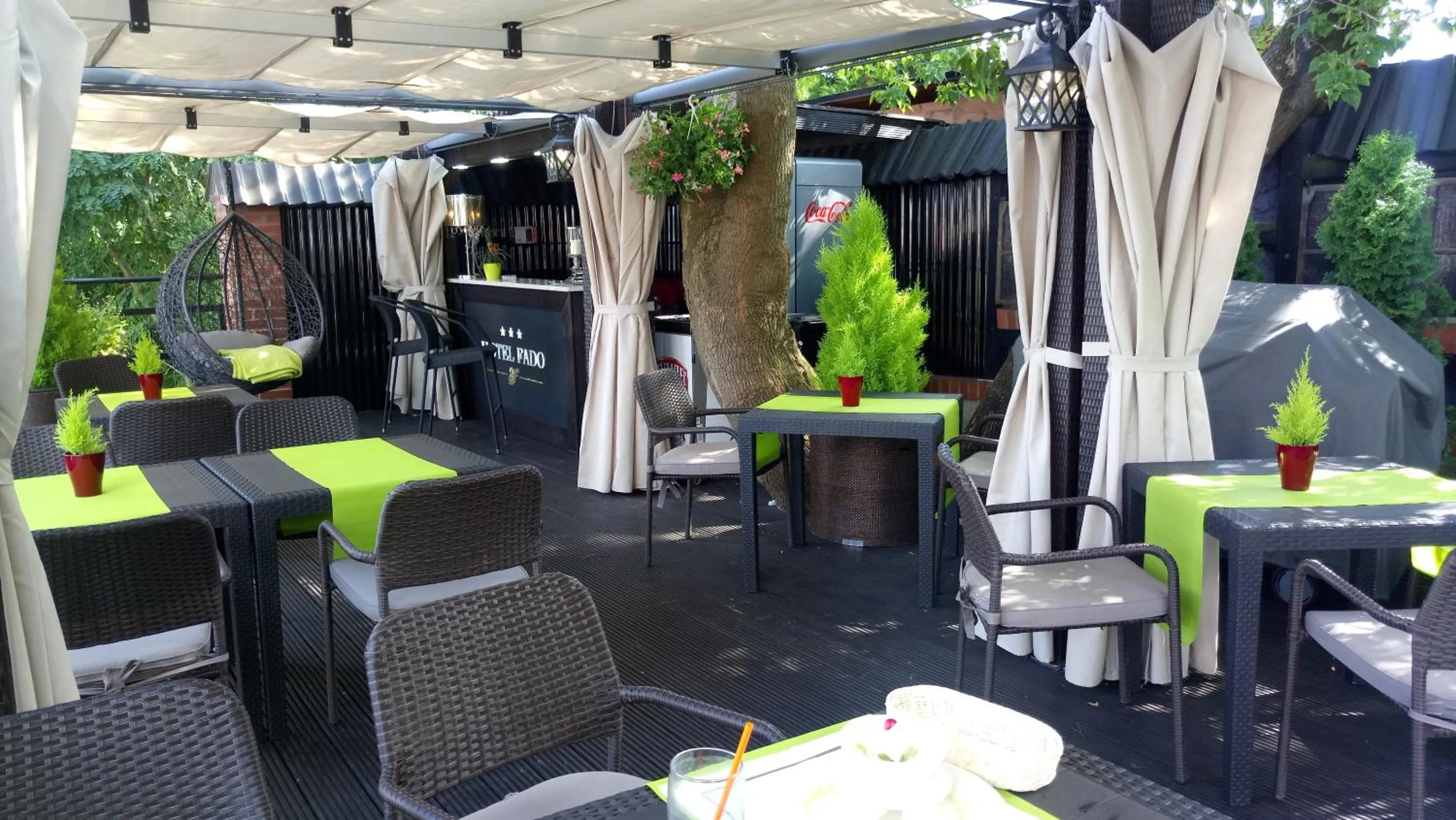 Garden in Hotel Fado