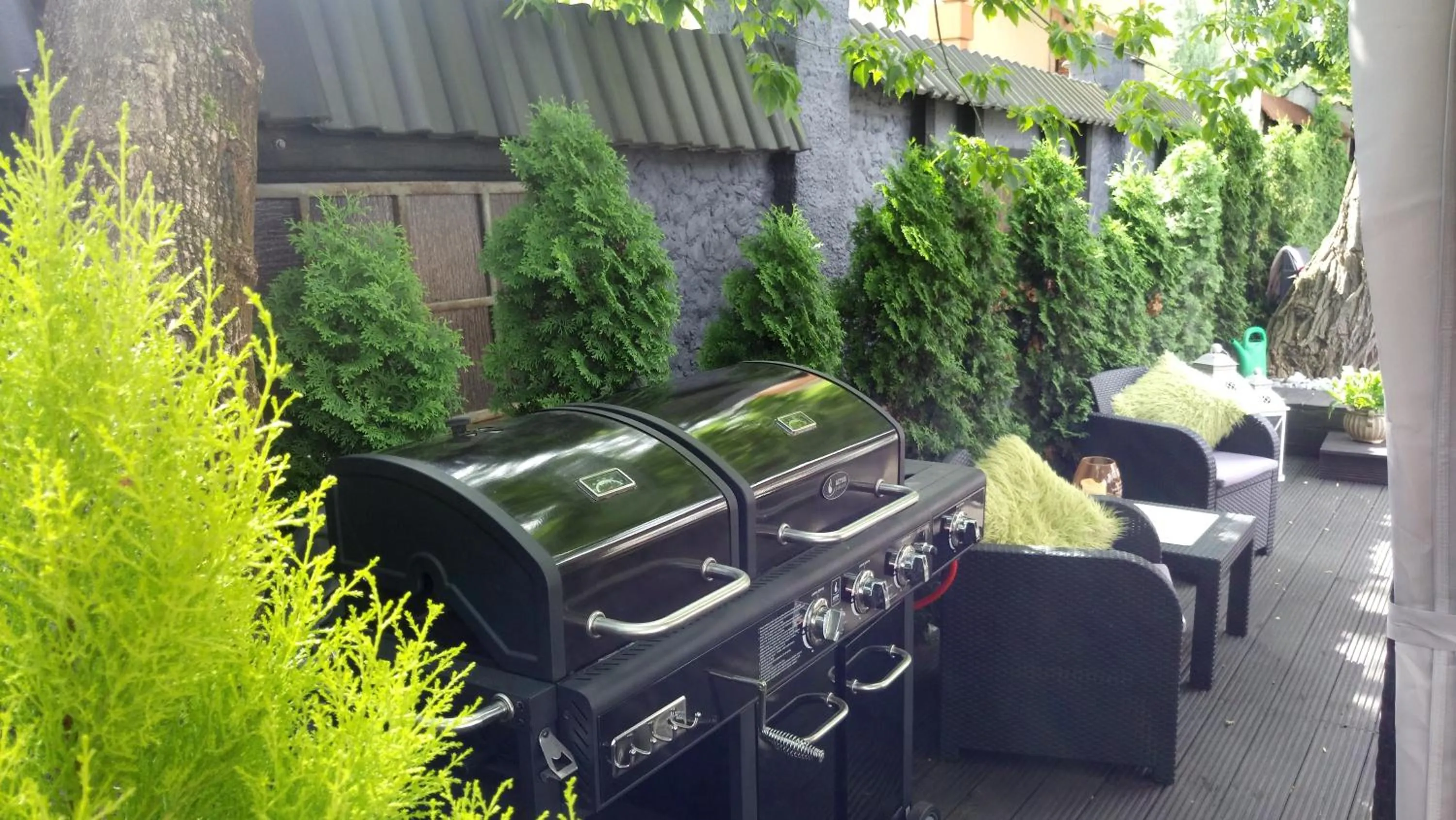 BBQ facilities in Hotel Fado