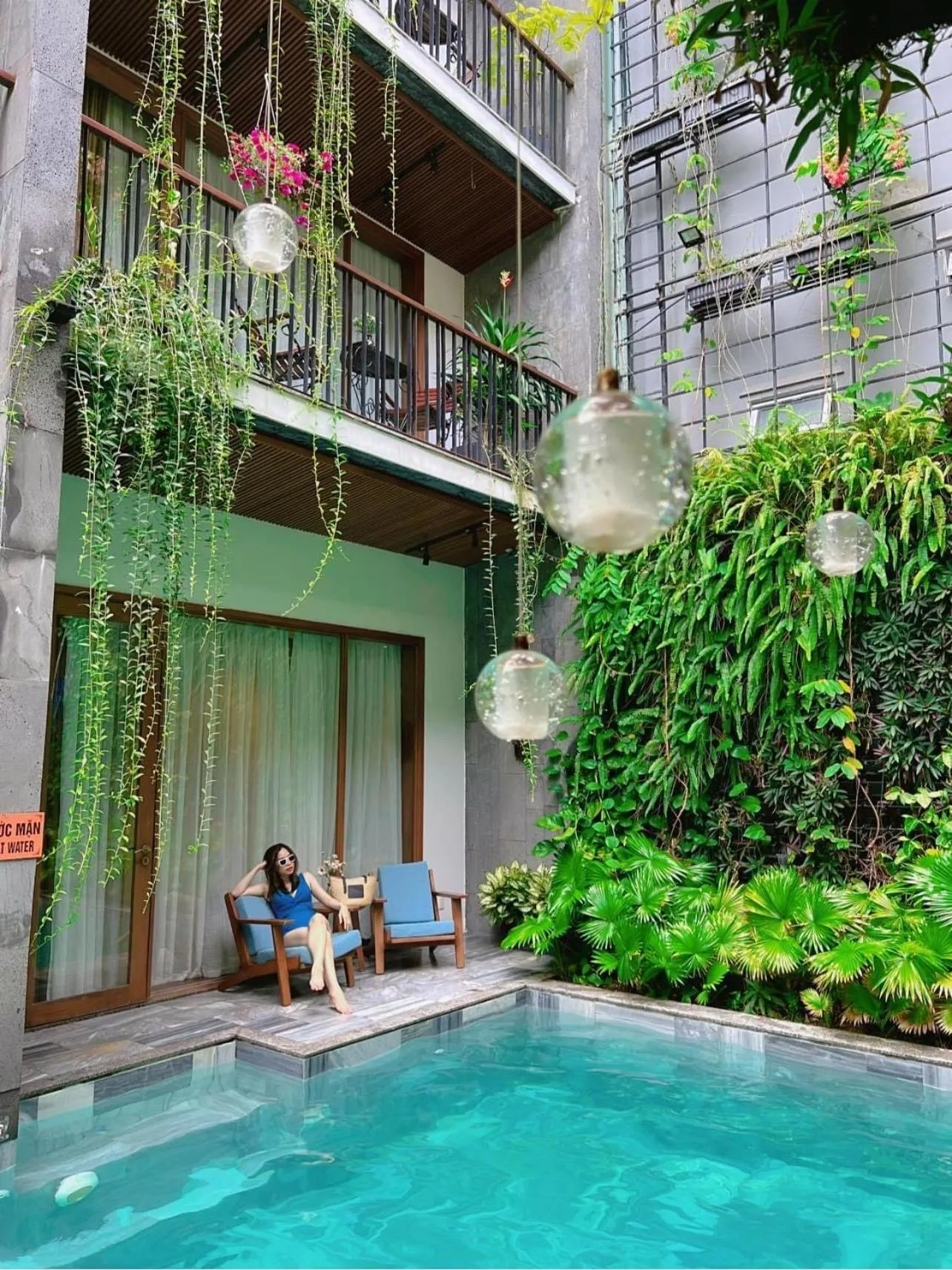 Property building in Tam House Villa Hotel