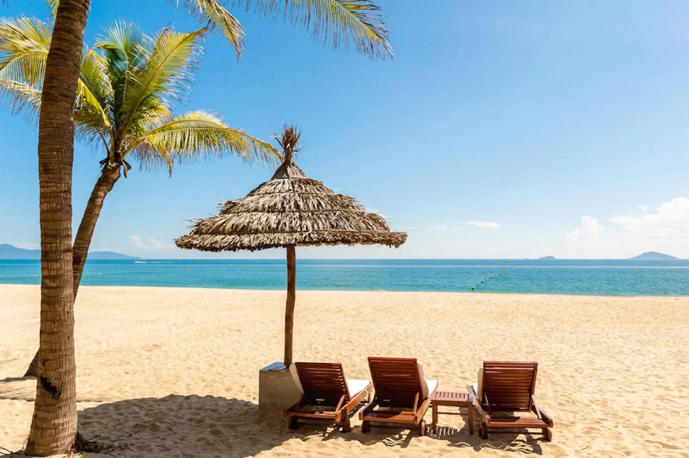 Beach in Tam House Villa Hotel