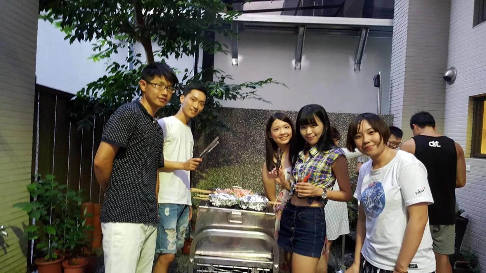BBQ facilities in Peace Area Hot Spring Hotel