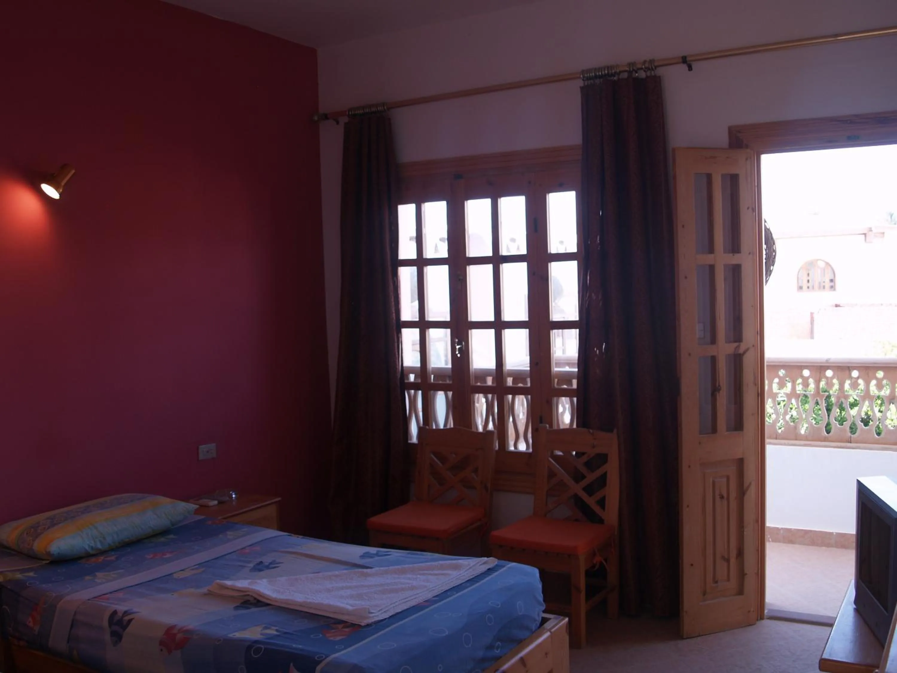 Bed in Star Of Dahab Hotel