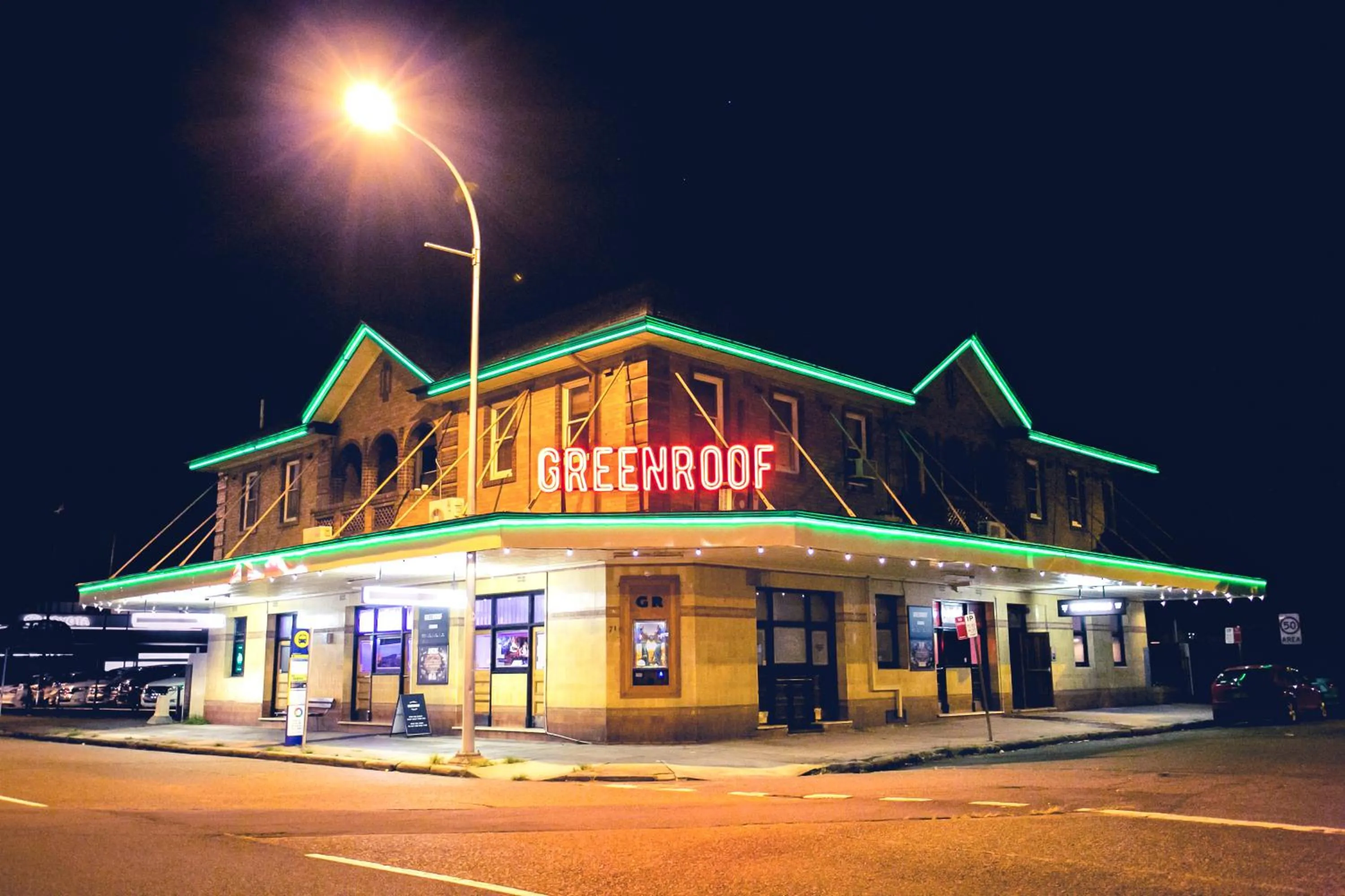 Night in The Greenroof