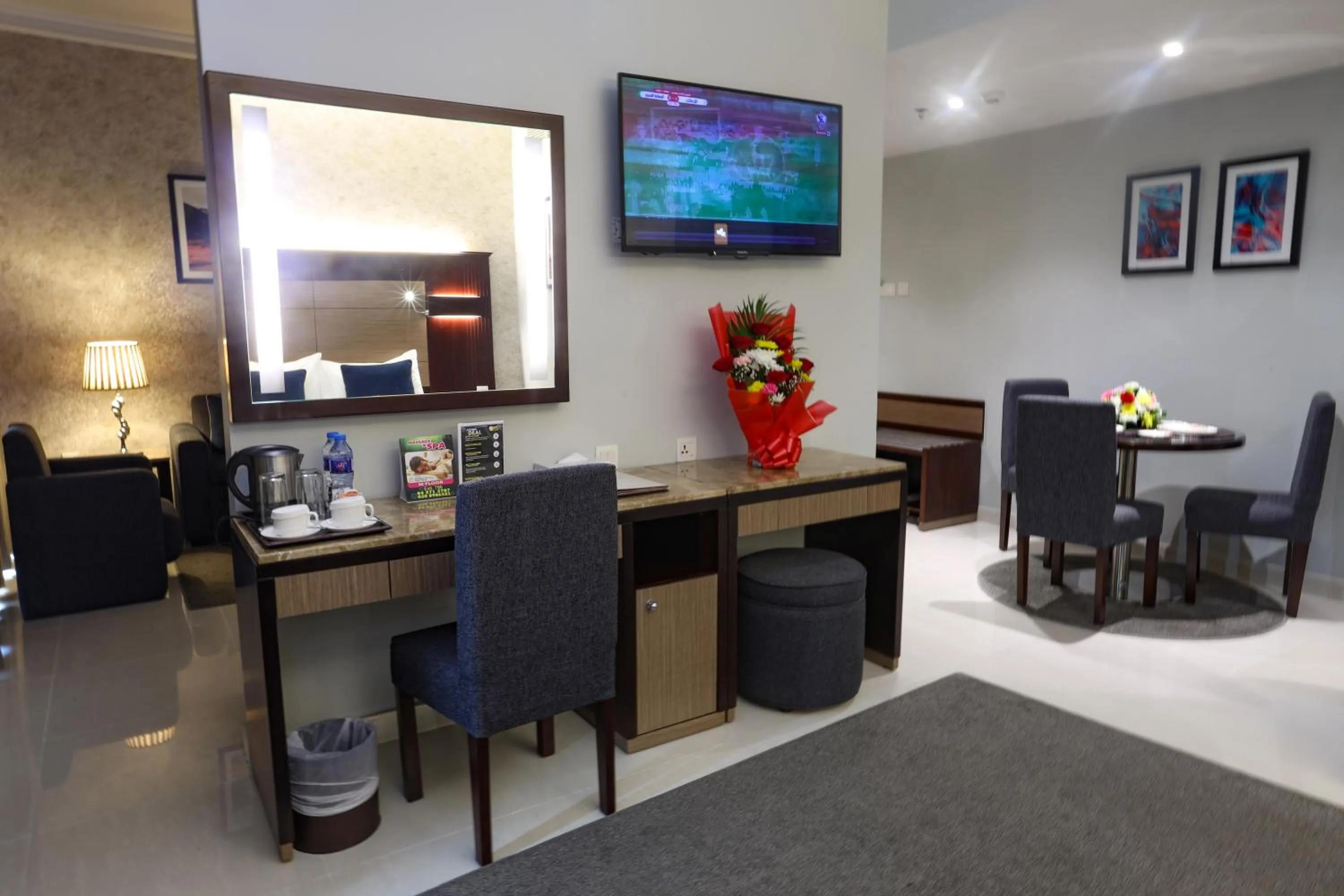 Dining area in Fortune Grand Hotel