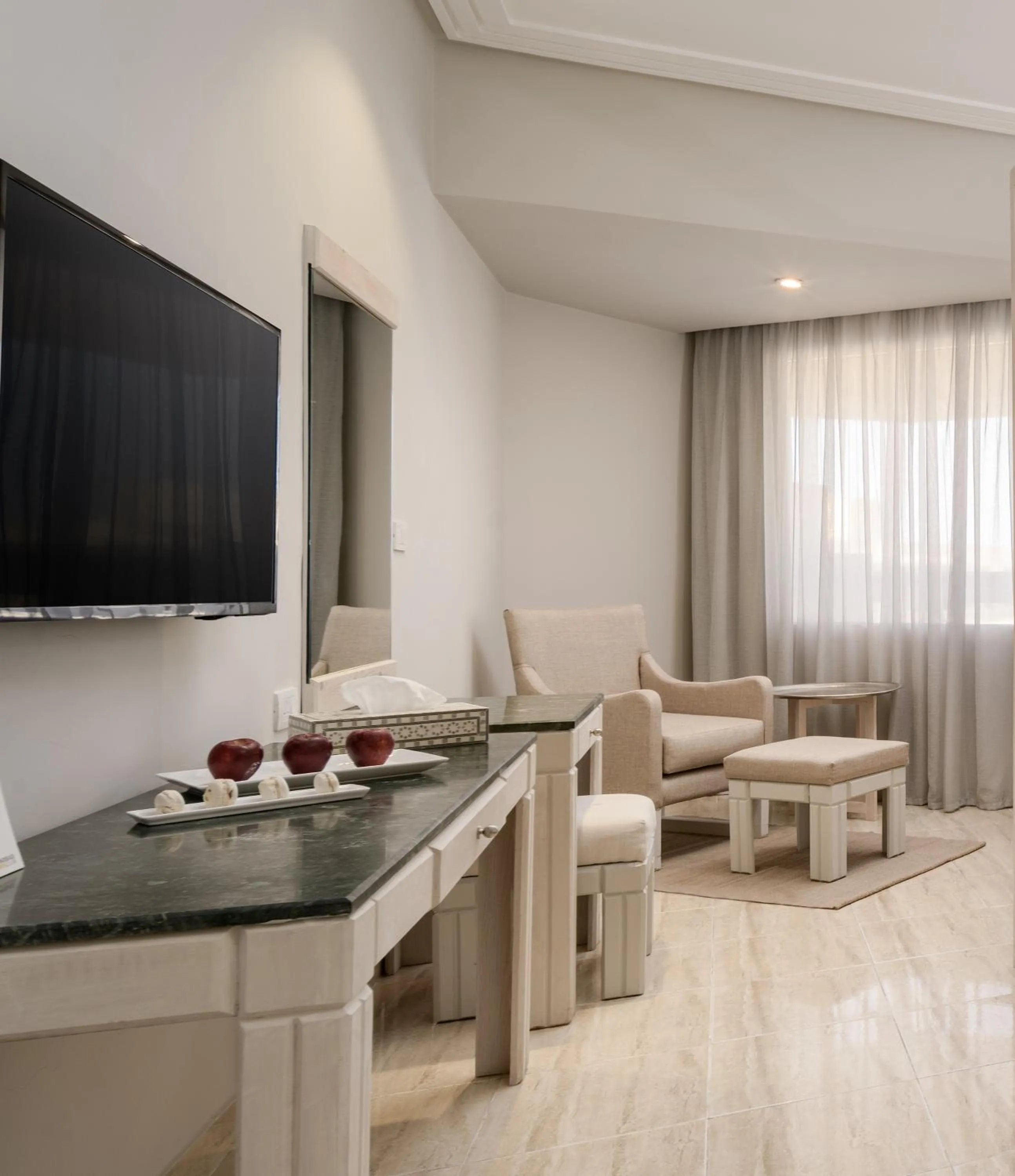 Seating area in Sindbad Club