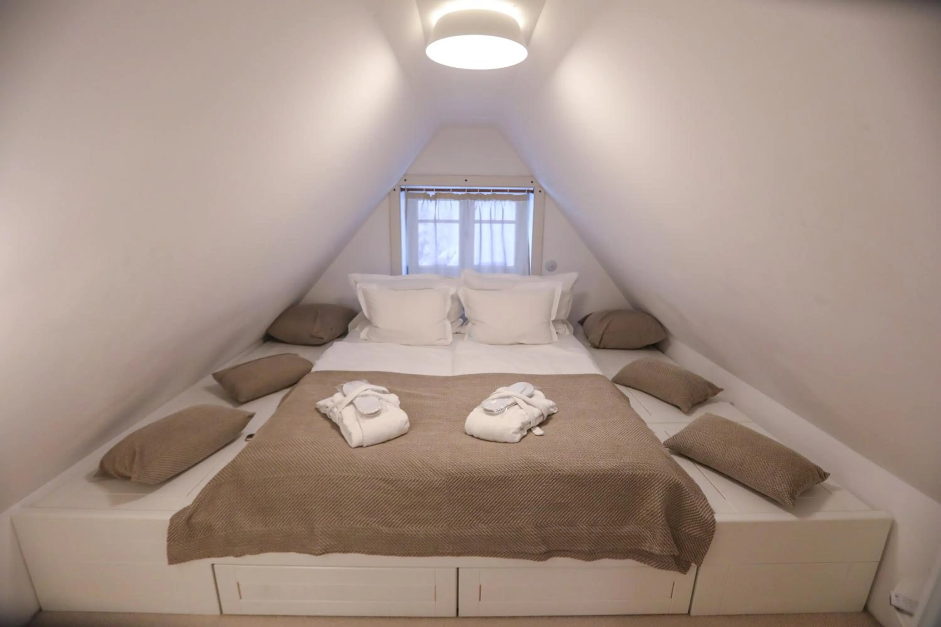 Bed in Hotel Bouda Helena