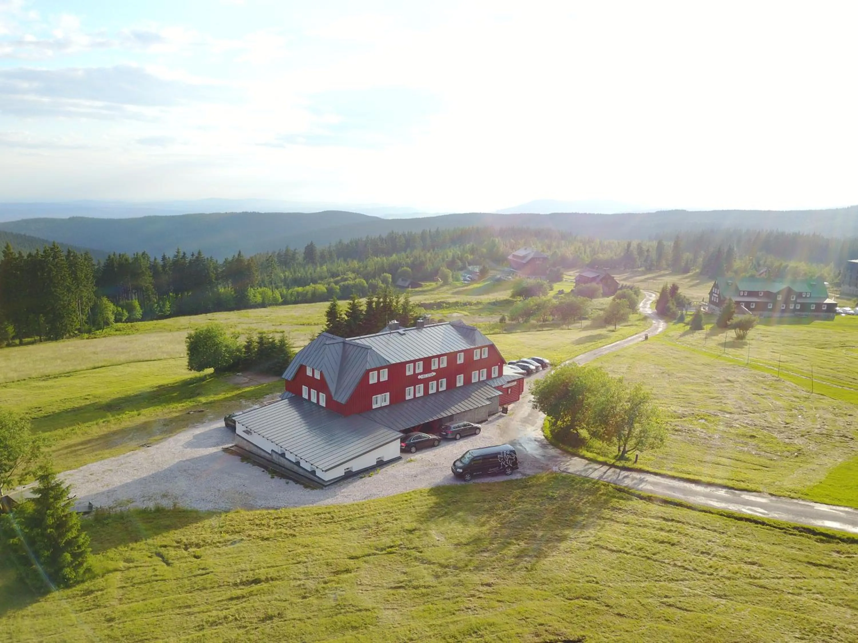 Property building in Hotel Bouda Helena