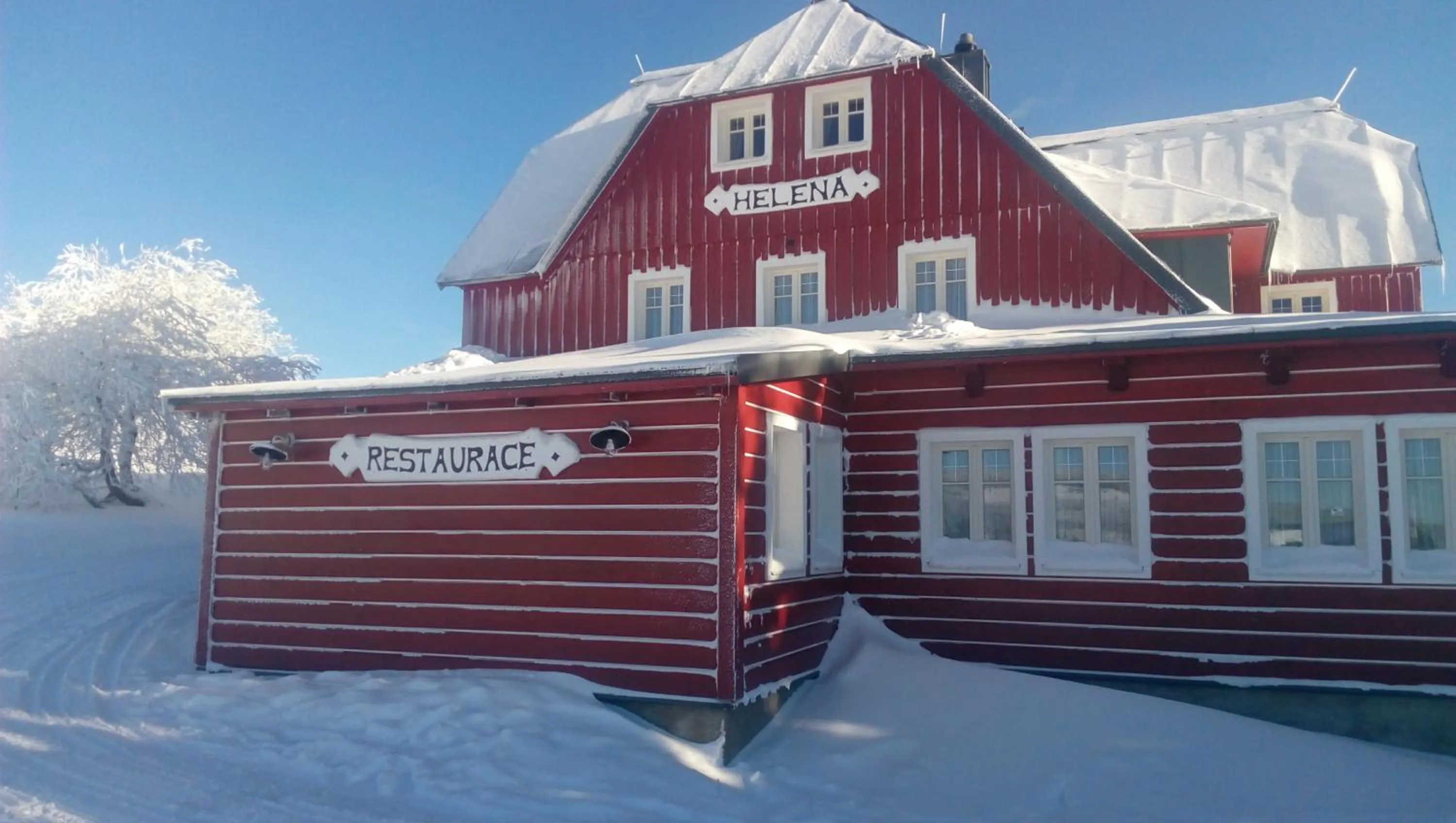 Facade/entrance in Hotel Bouda Helena