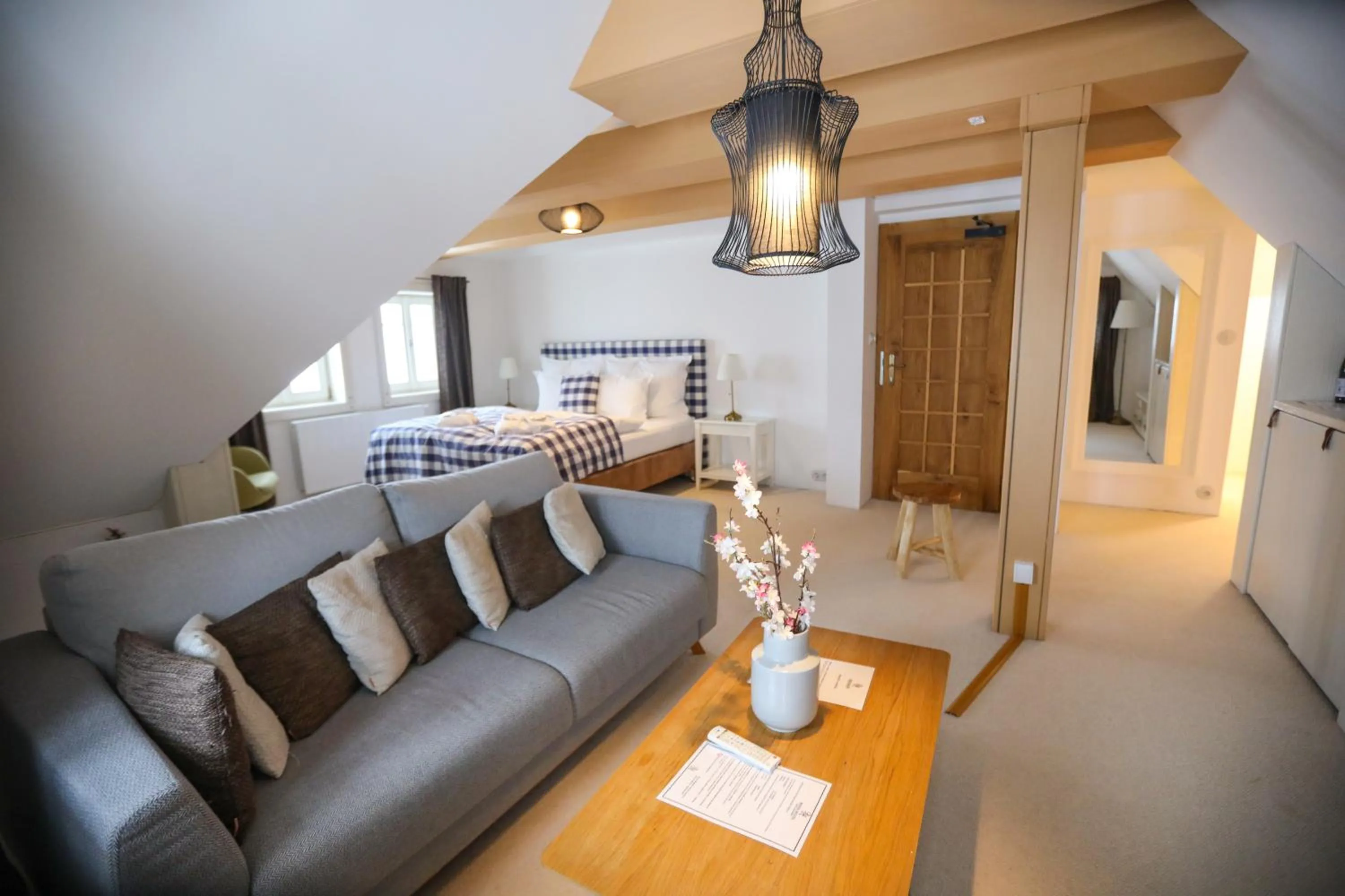 Bed in Hotel Bouda Helena