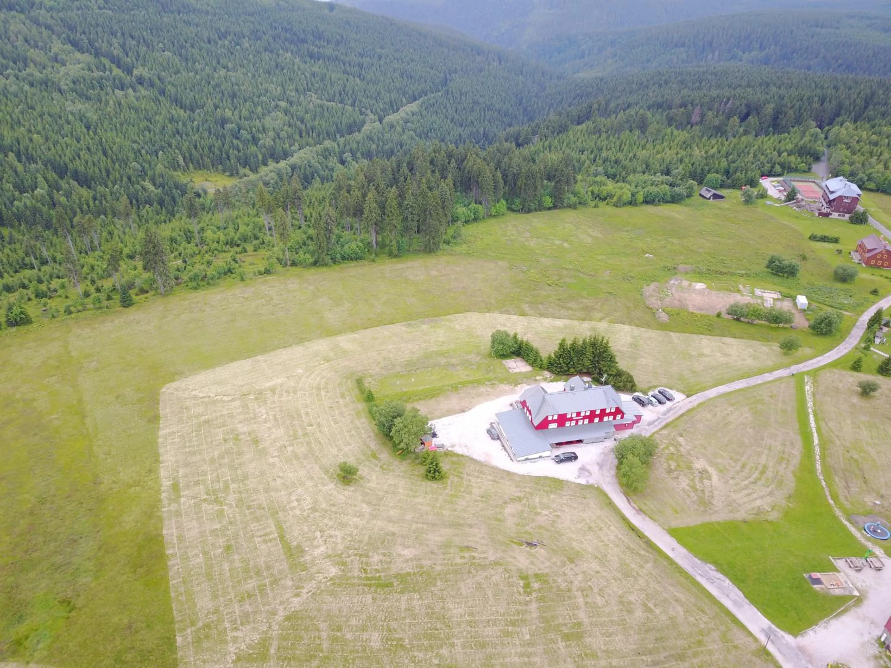 Bird's eye view in Hotel Bouda Helena