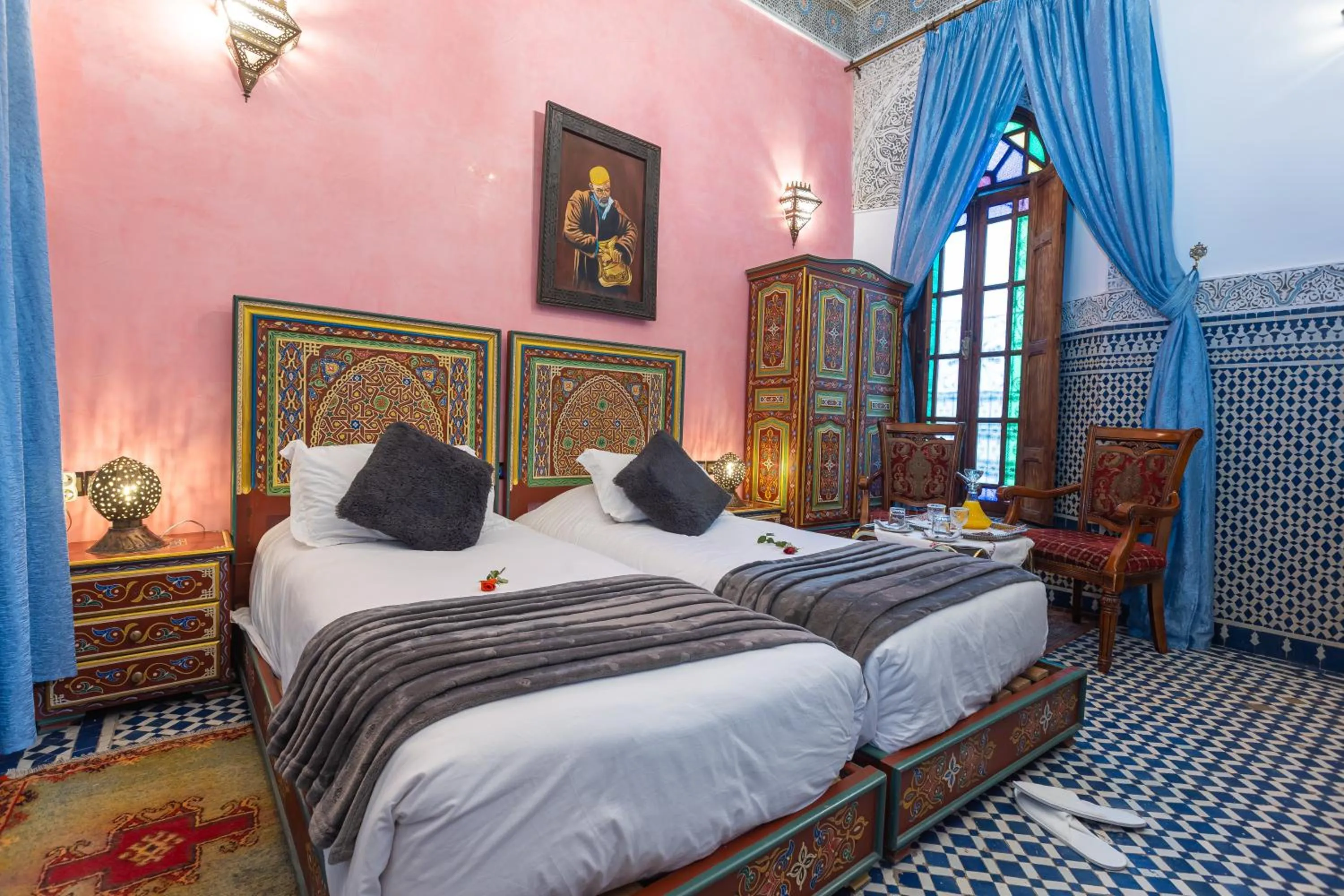 Bedroom, Bed in Riad Ghita