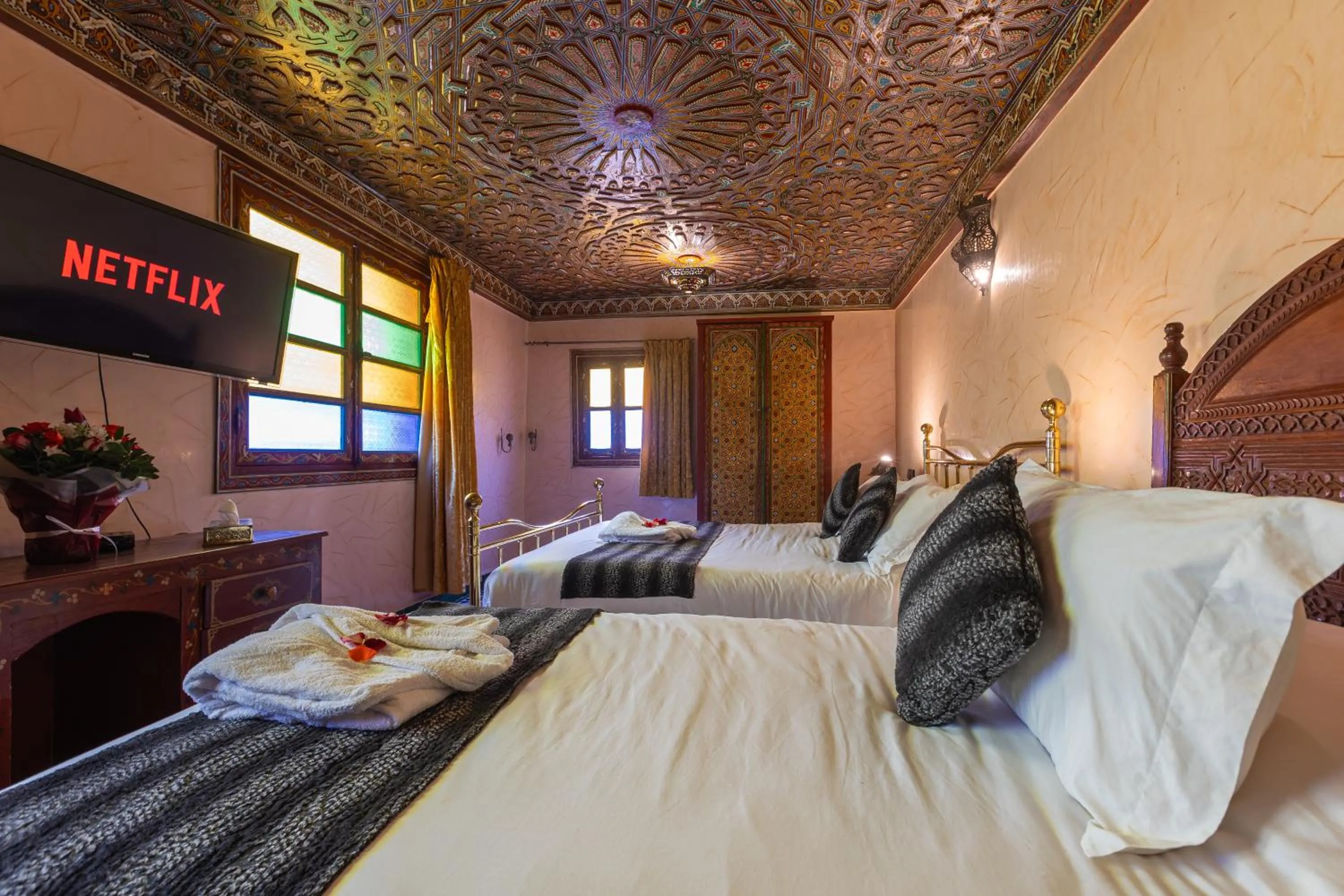Bed in Riad Ghita