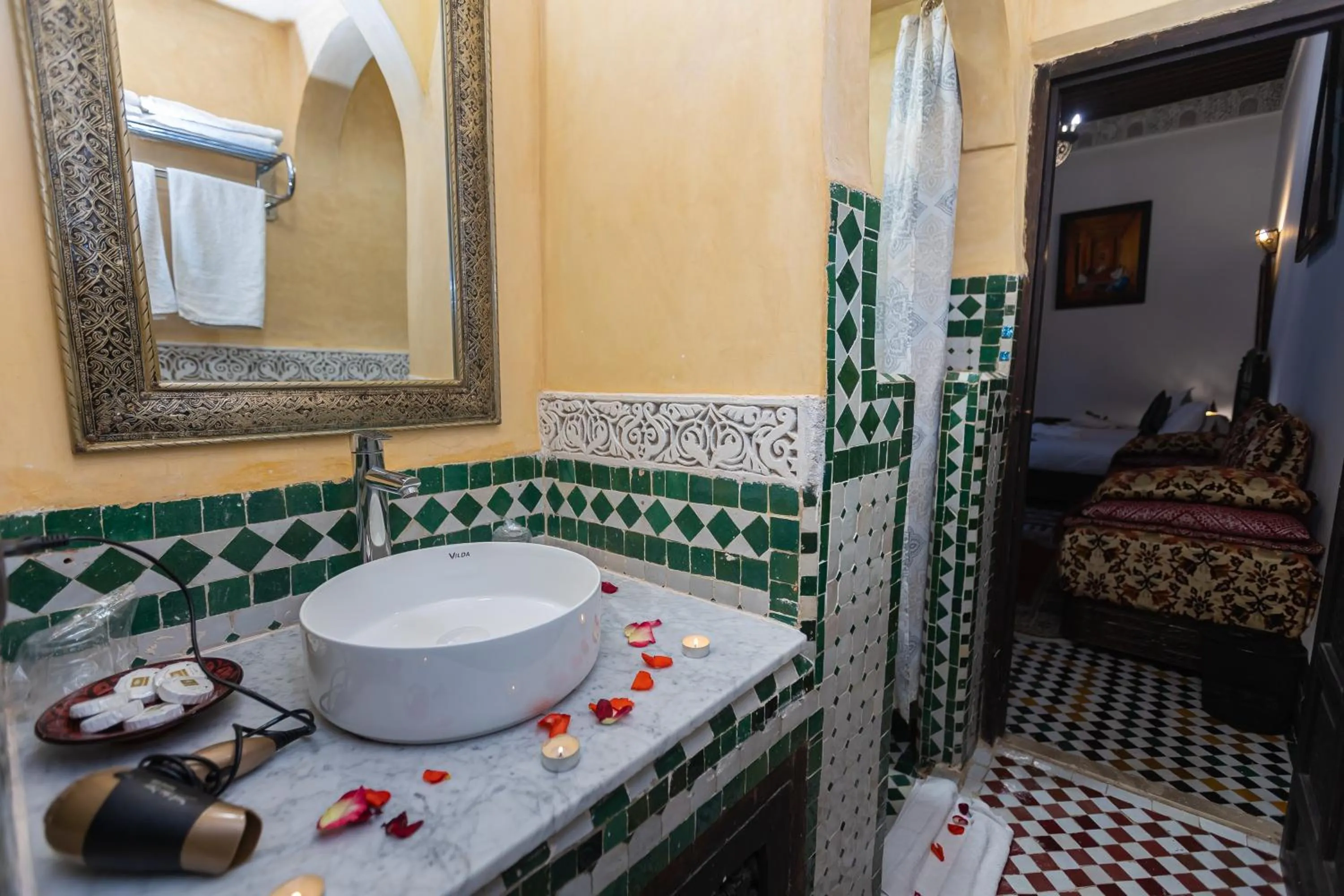Bathroom in Riad Ghita