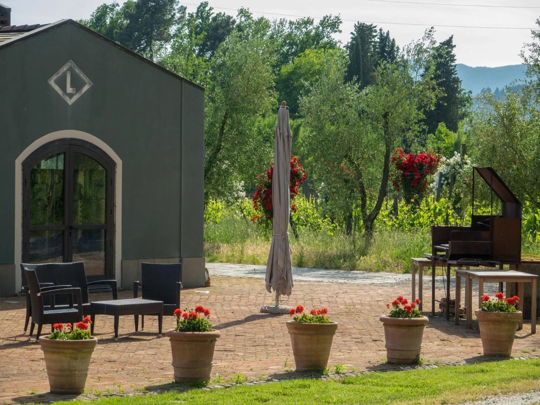 Natural landscape in Resort La Ghiaia