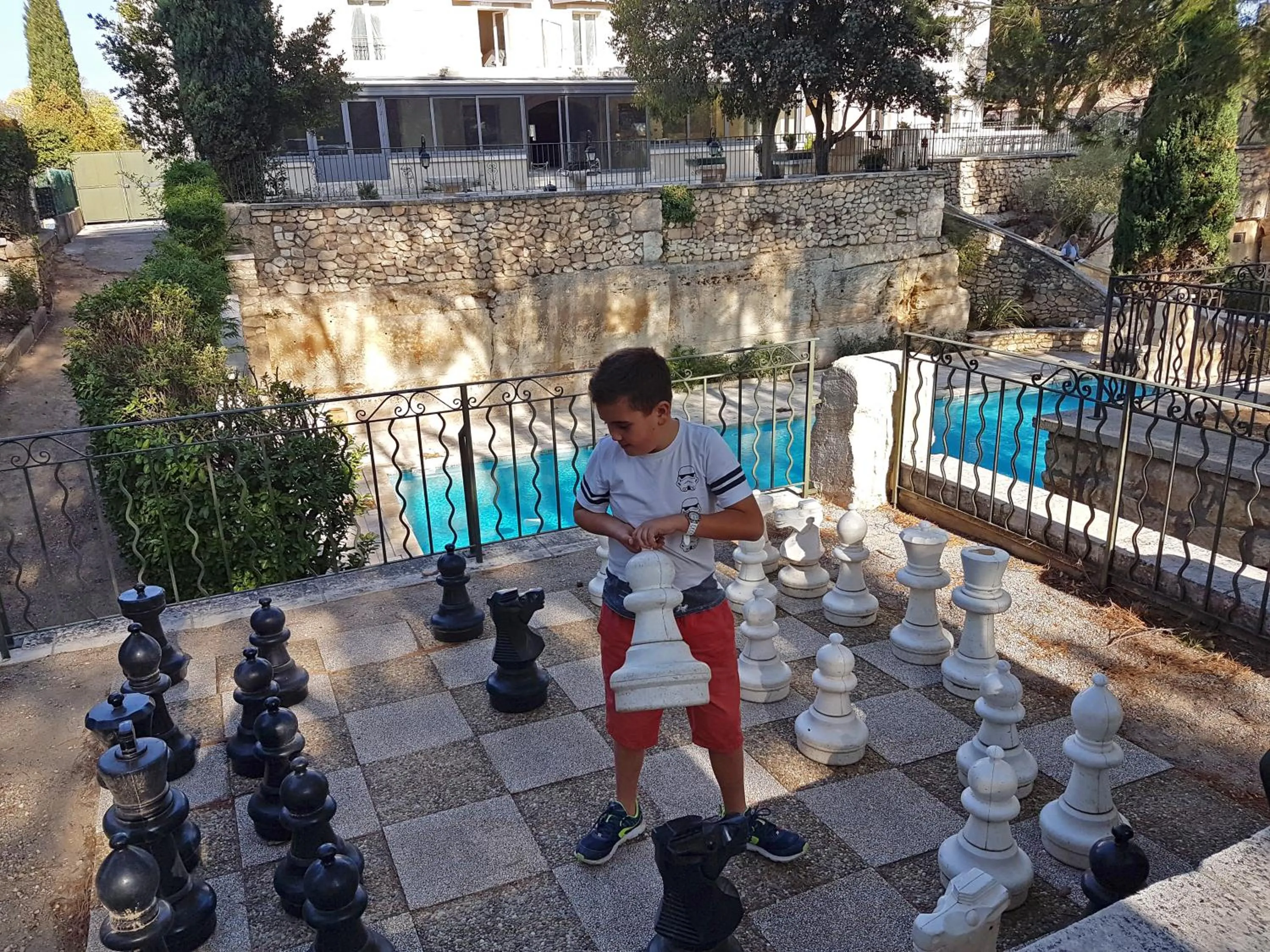 Garden in Hôtel Belesso