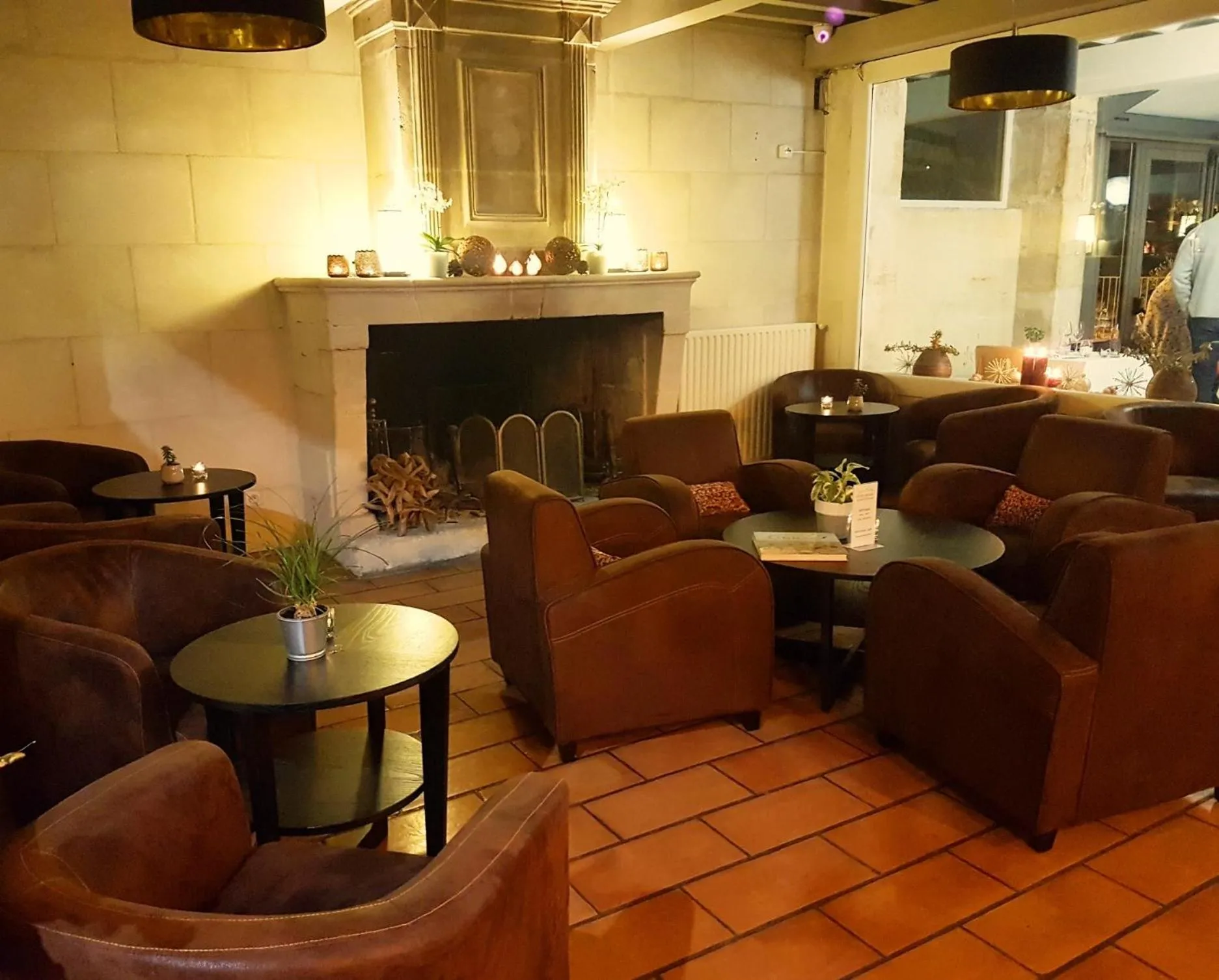 Lounge or bar in Hôtel Belesso