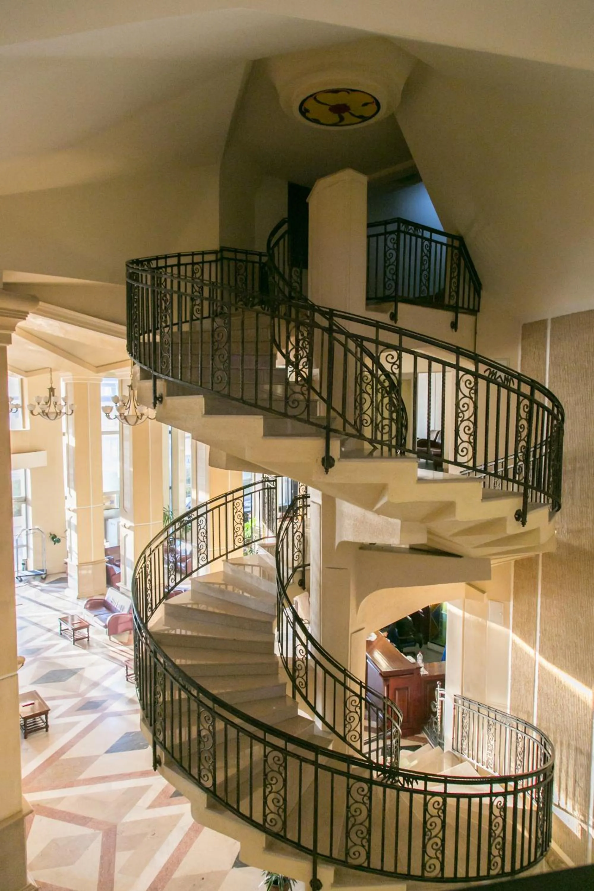 Lobby or reception in Hotel Mara