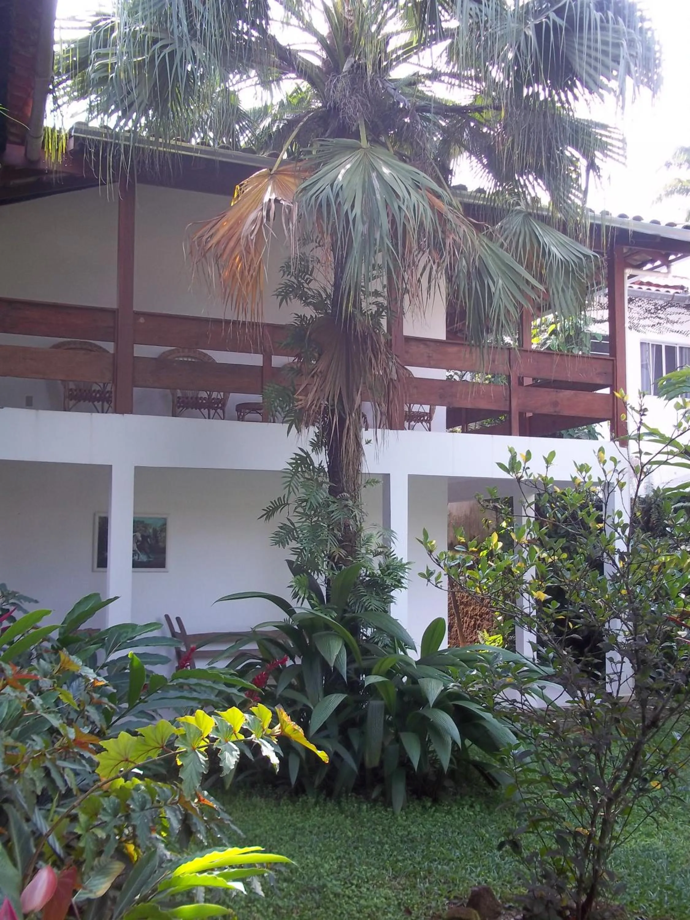 Garden view in Pousada do Tesouro