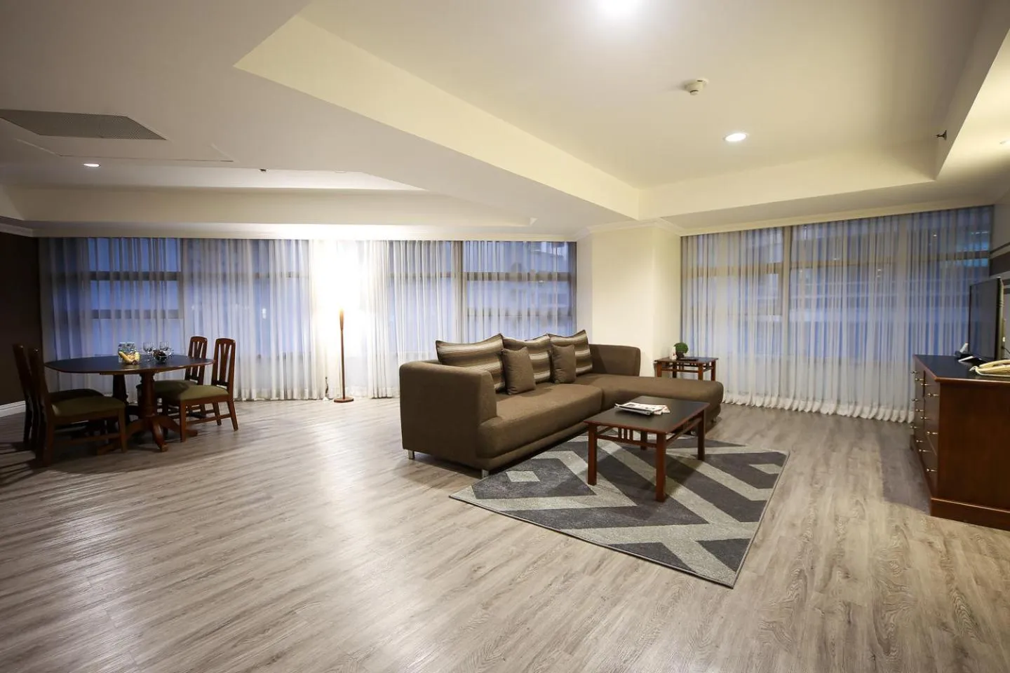 Living room in Infinity Tower Suites