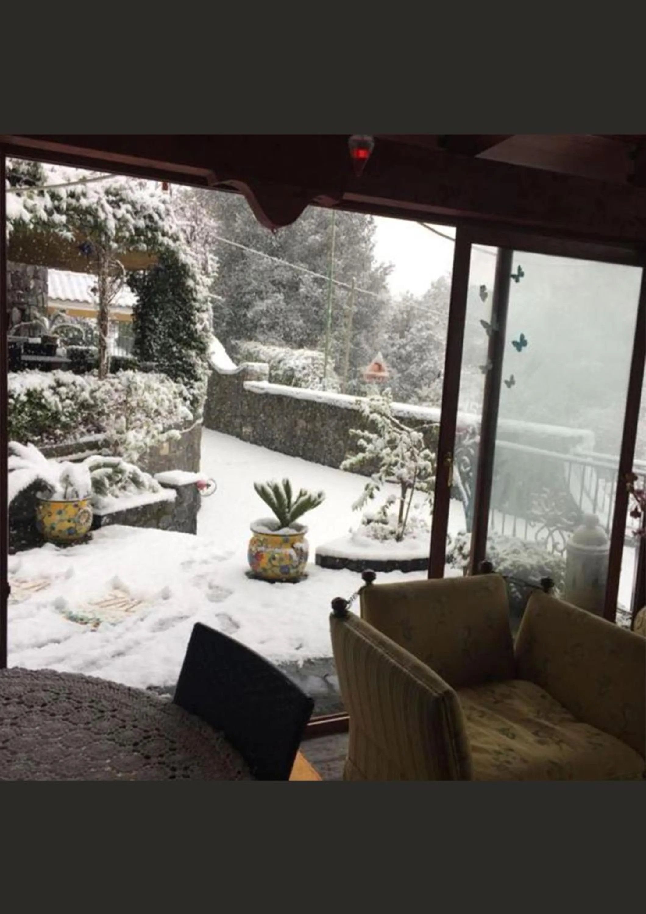 Winter in La Dimora Le Fumarole B&B