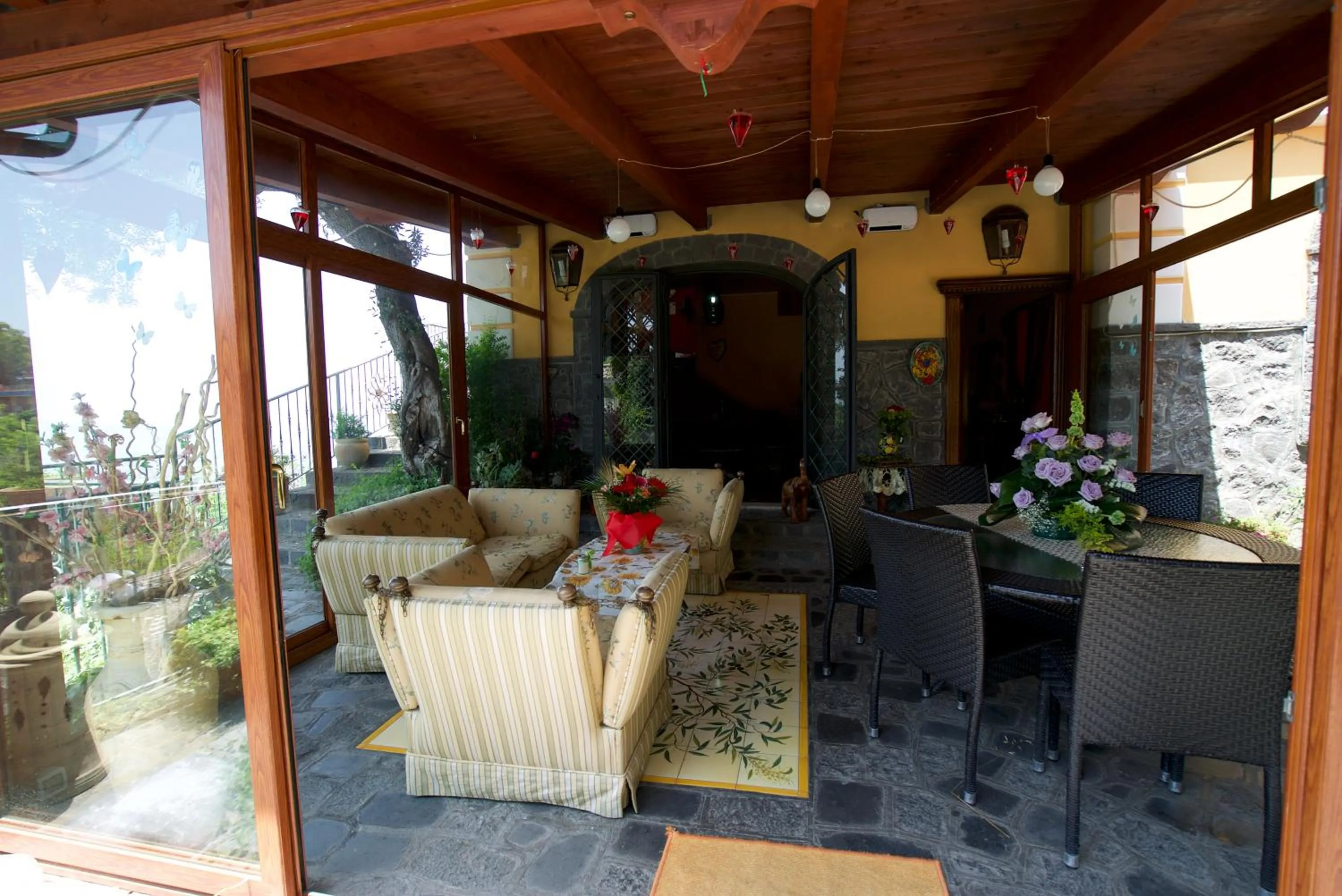 Balcony/Terrace in La Dimora Le Fumarole B&B