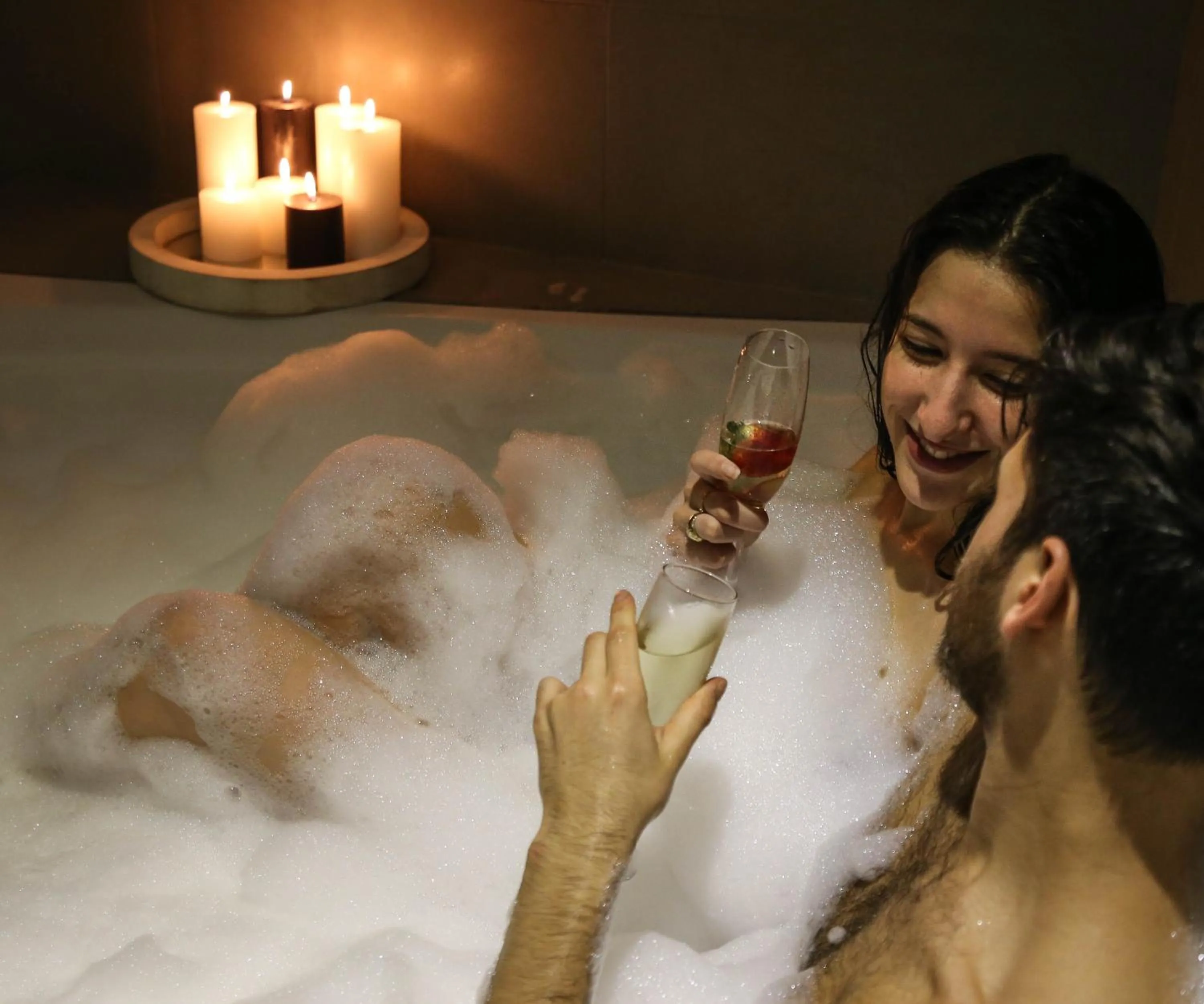 Hot Tub in Sea Executive Suites