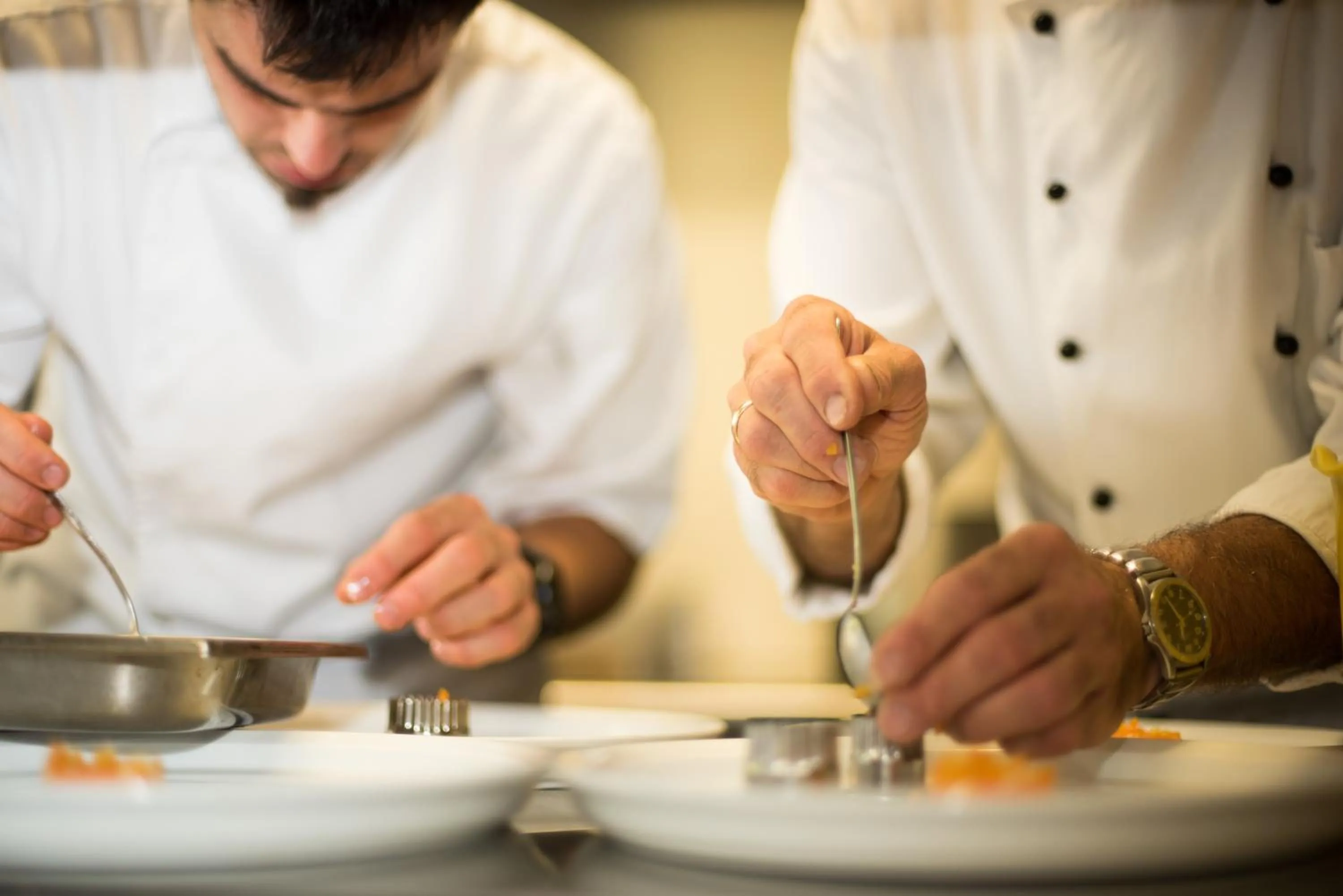 Food close-up in Kupfer-Dachl
