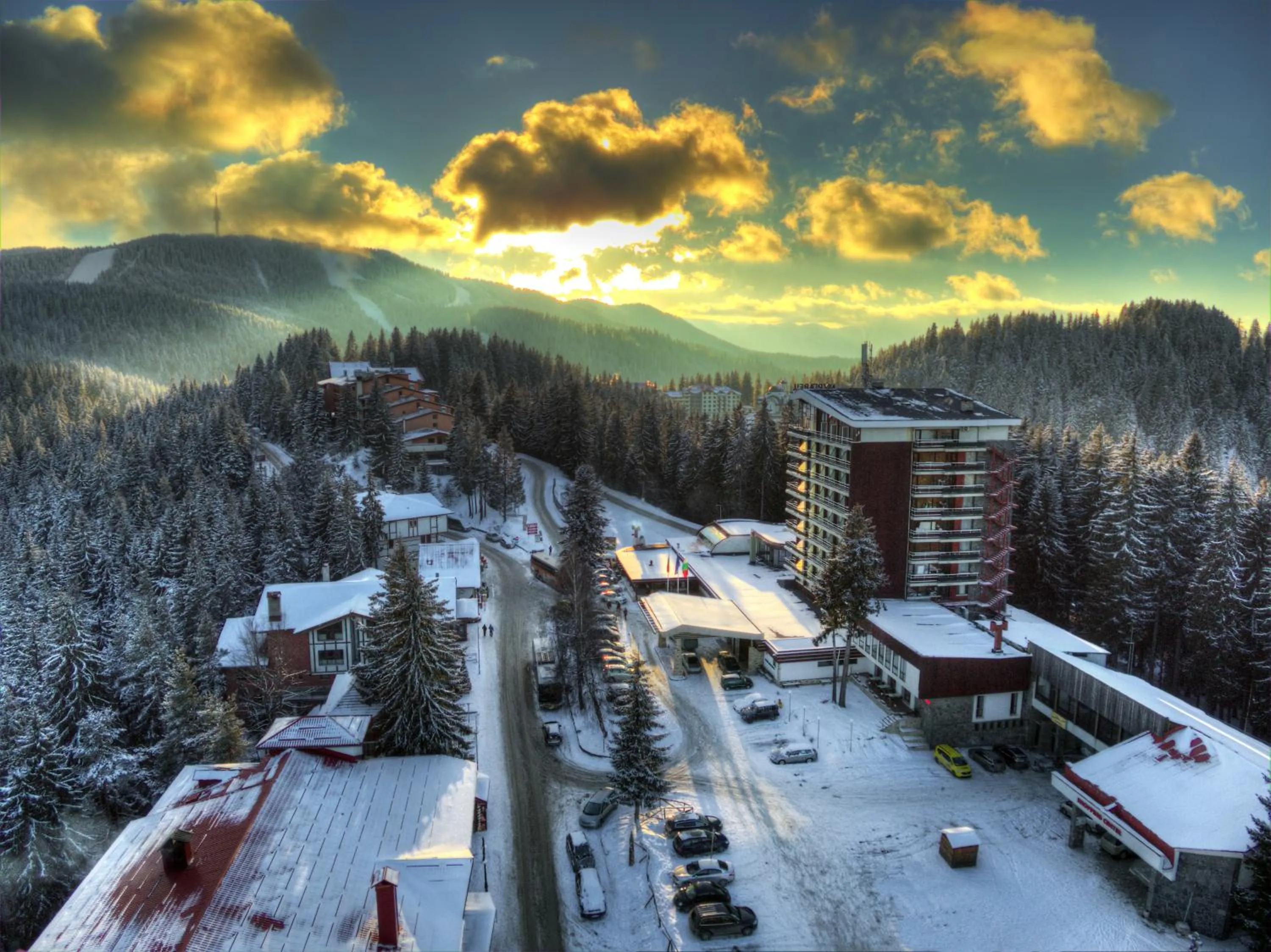 Bird's eye view in Grand Hotel Murgavets