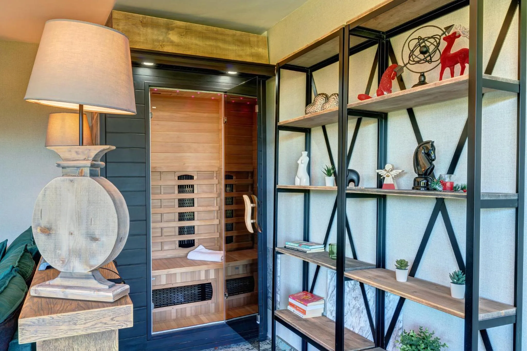 Sauna in Grand Hotel Murgavets