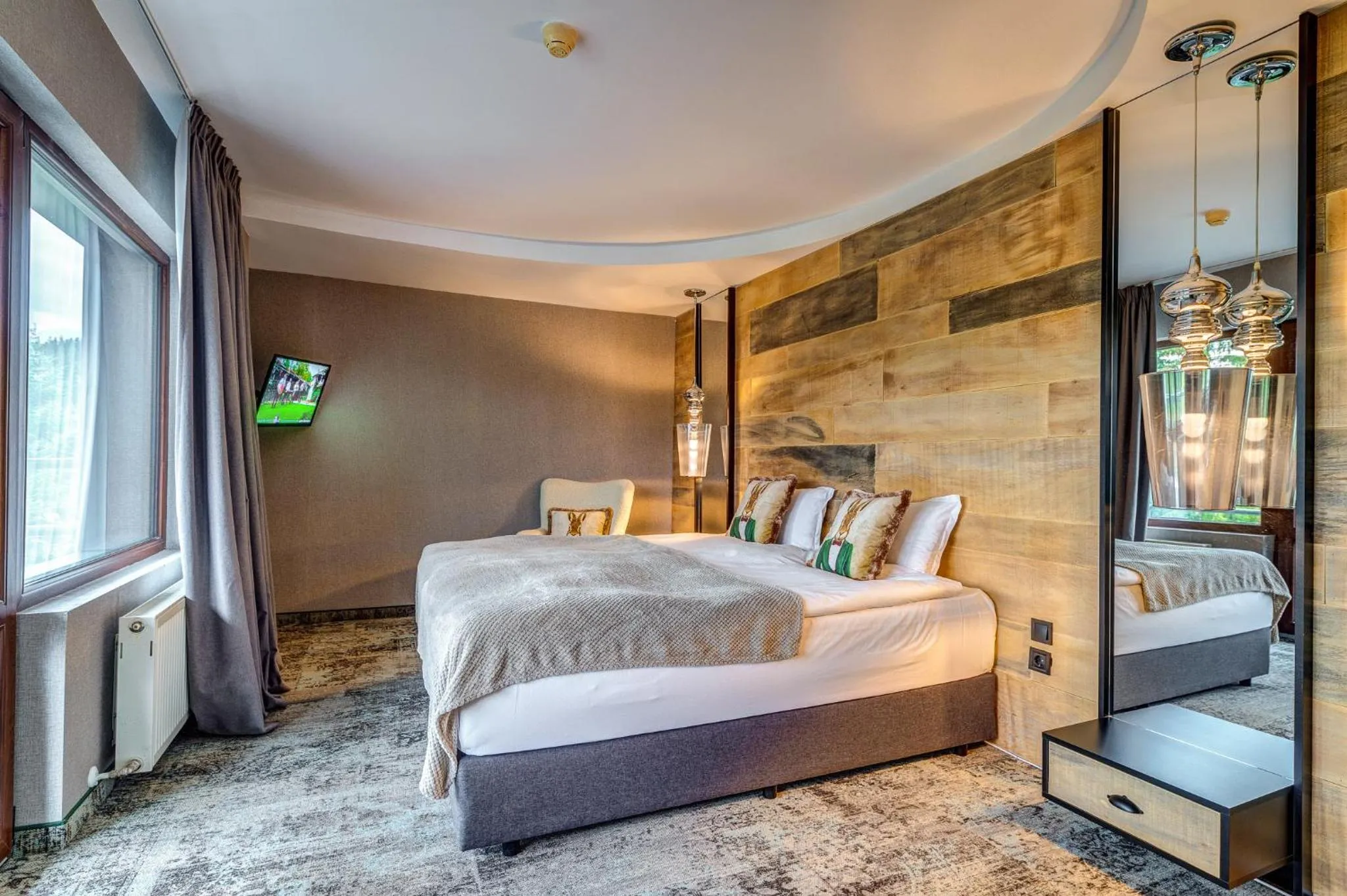 Bed in Grand Hotel Murgavets