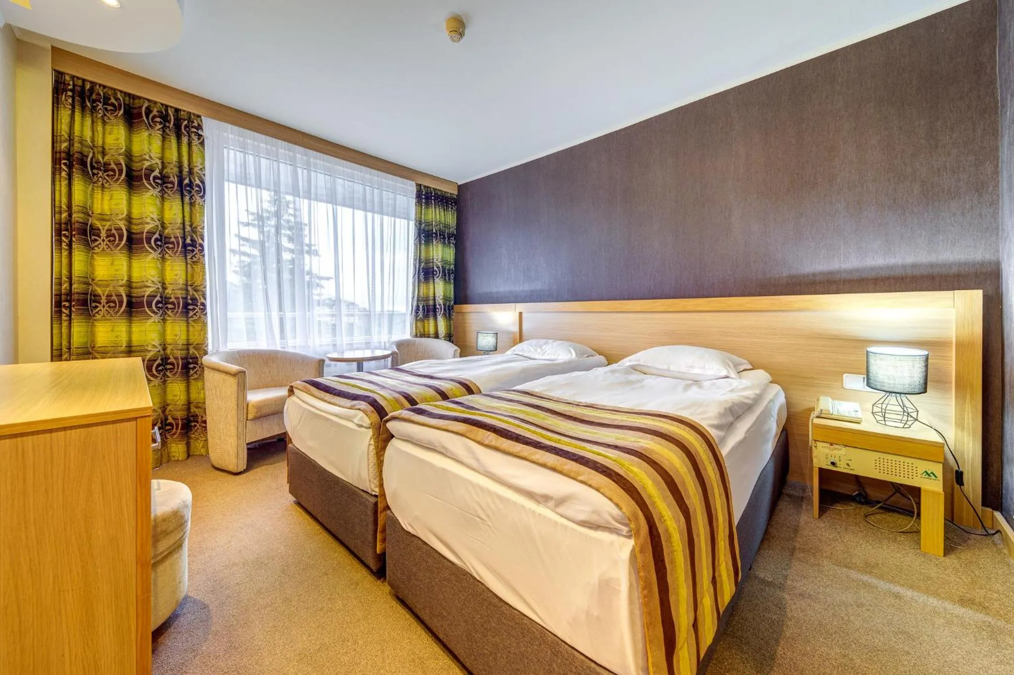 Bed in Grand Hotel Murgavets