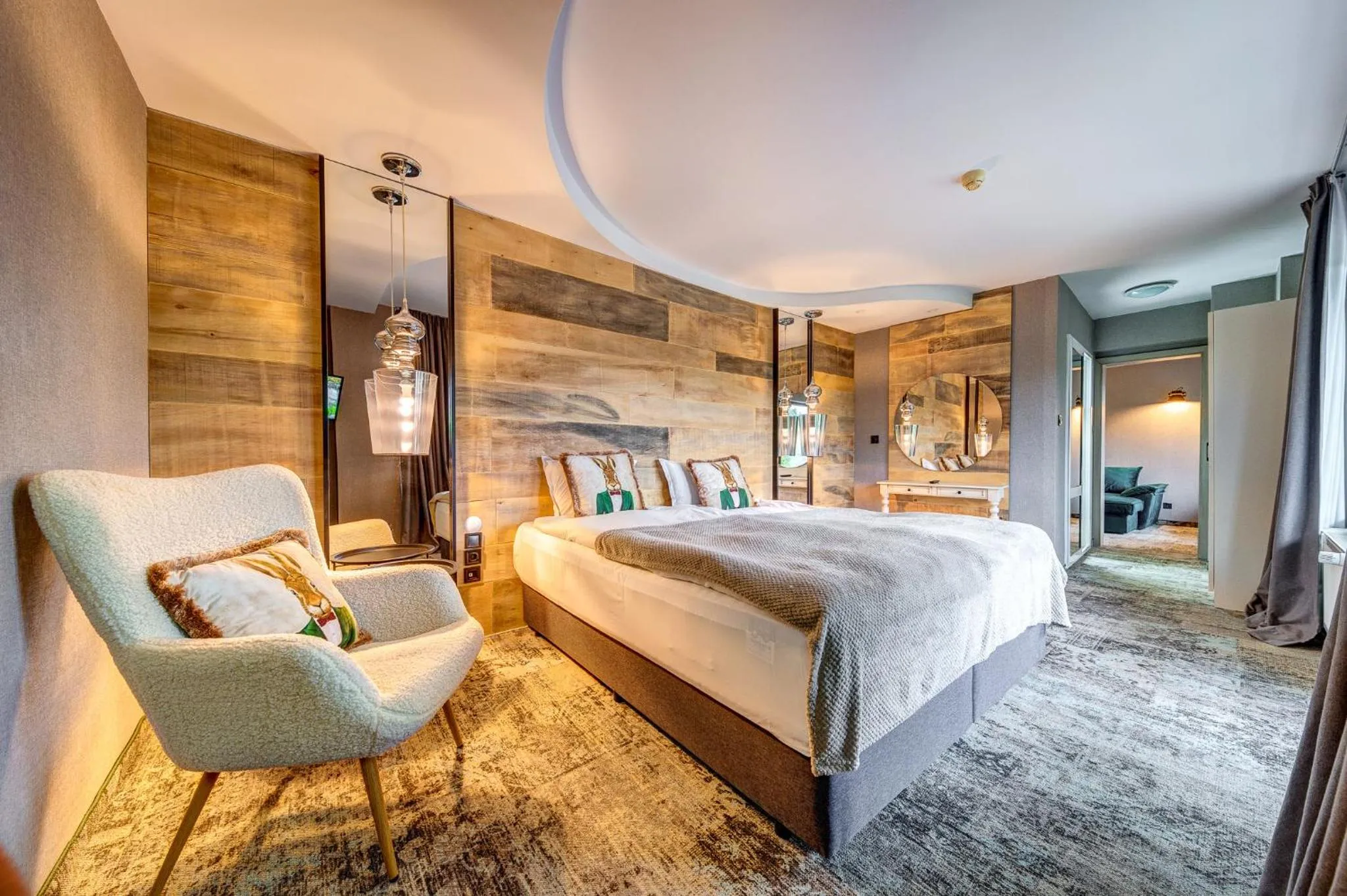 Bed in Grand Hotel Murgavets