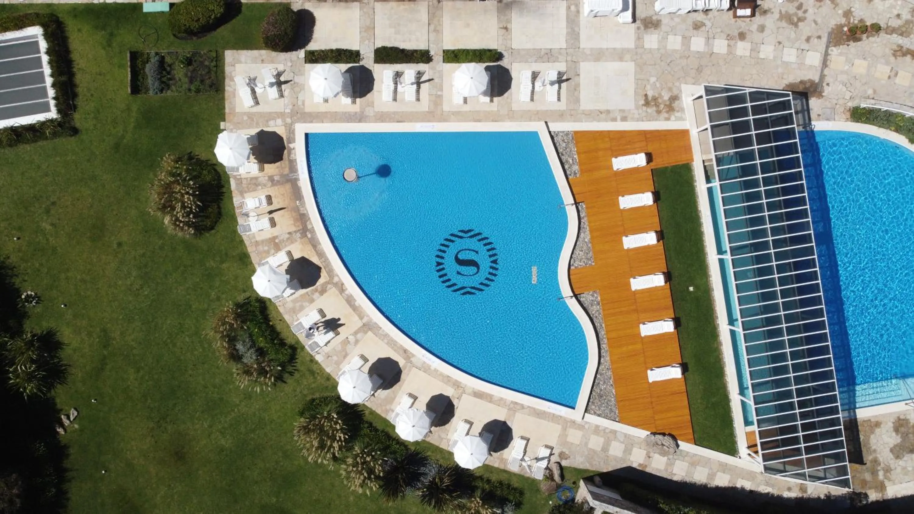 Pool view in Sheraton Mar Del Plata Hotel